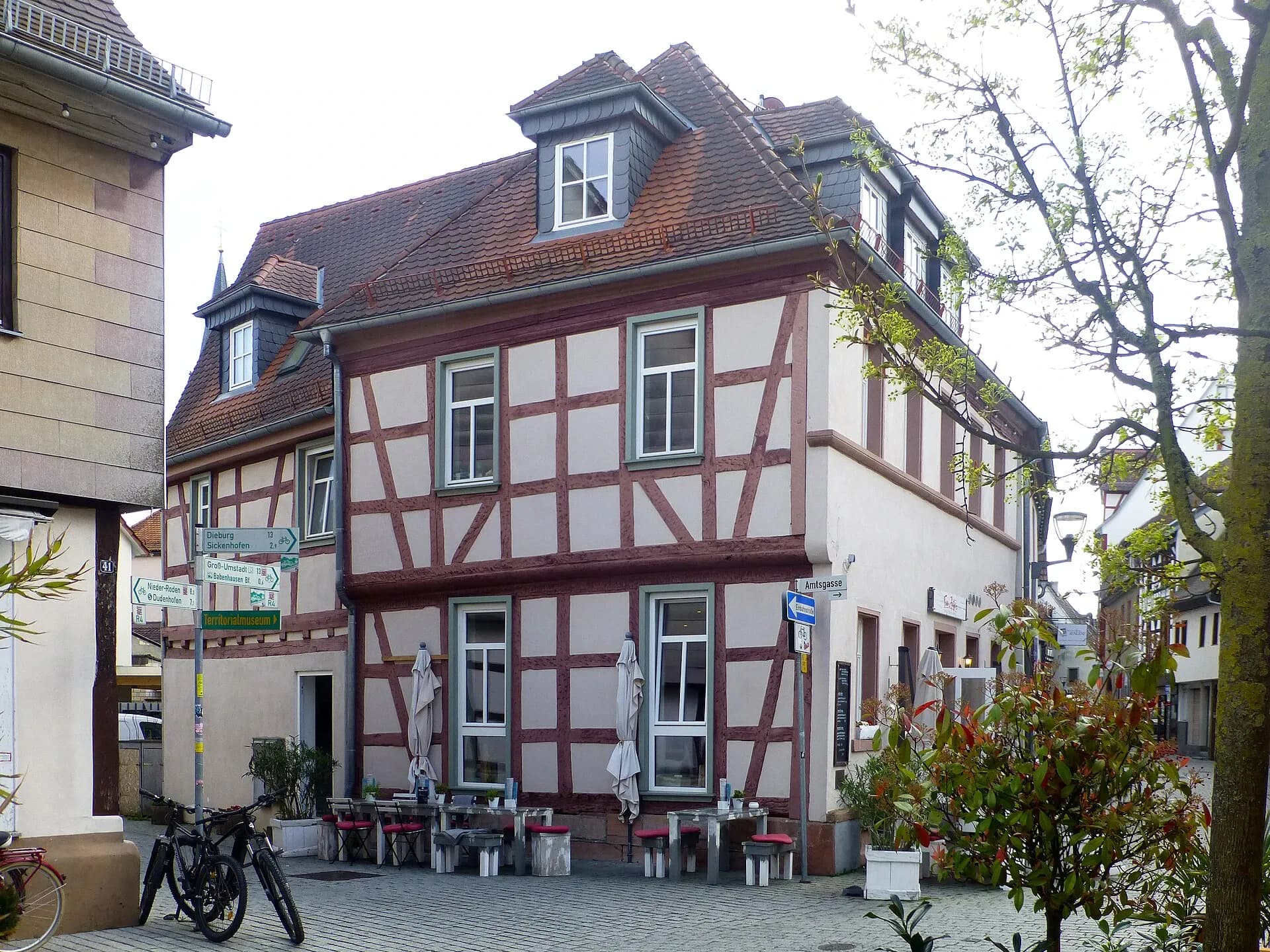 Fachwerkhaus in der Fahrstraße 39 in Babenhausen