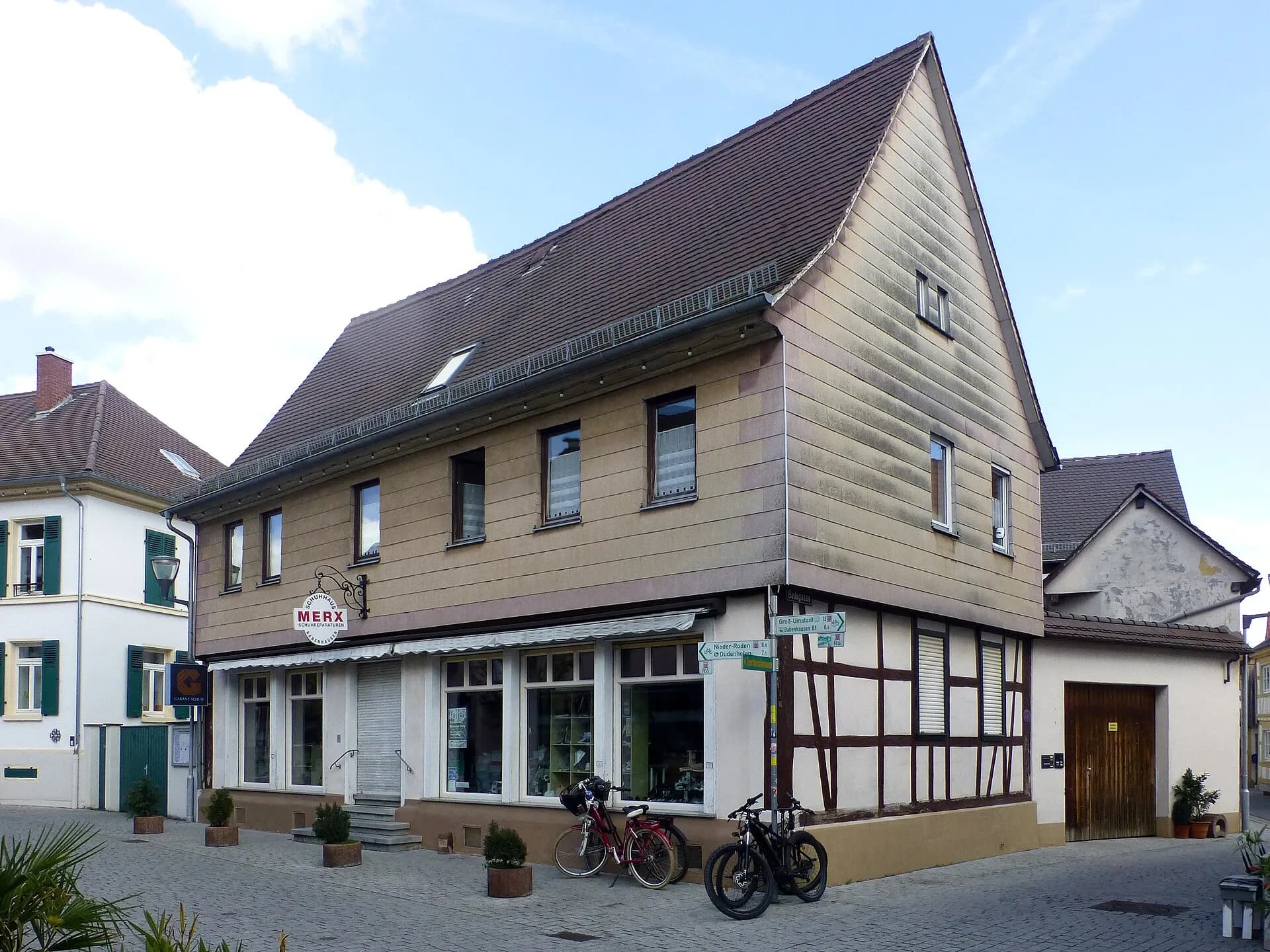 Wohn- und Geschäftshaus in der Fahrstraße 41 in Babenhausen