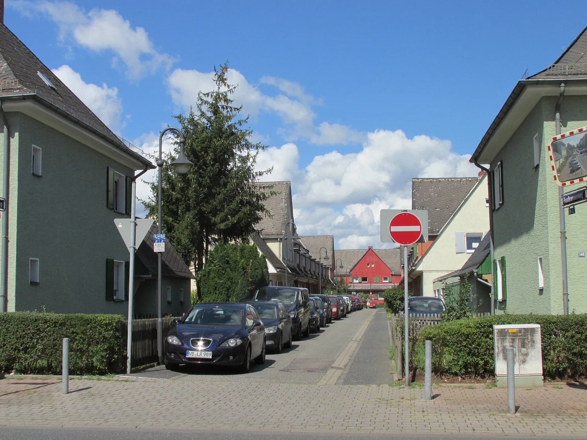 Faulbrunnenweg in Frankfurt-Nied