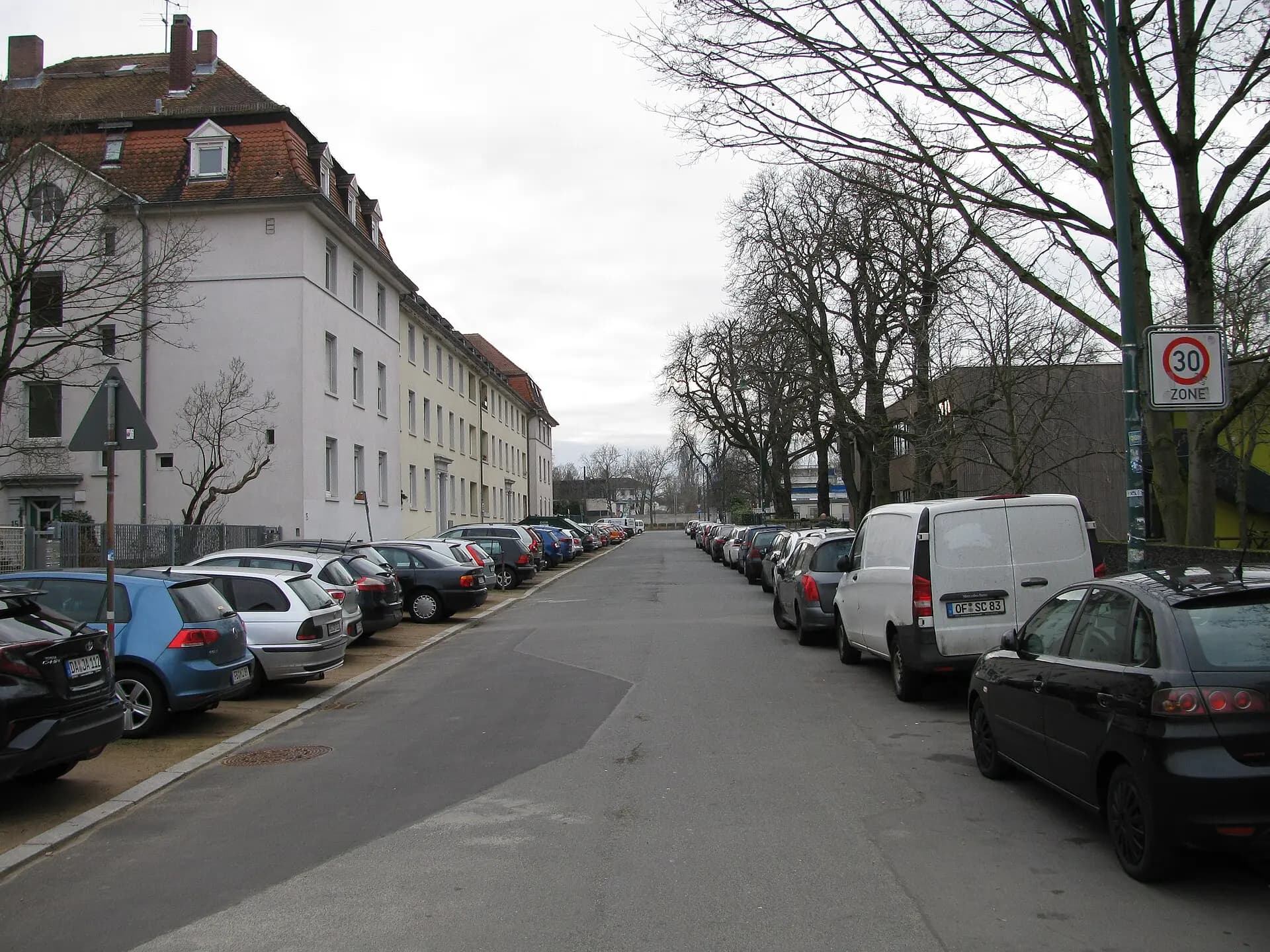 Feldbergstraße in Darmstadt-Nord