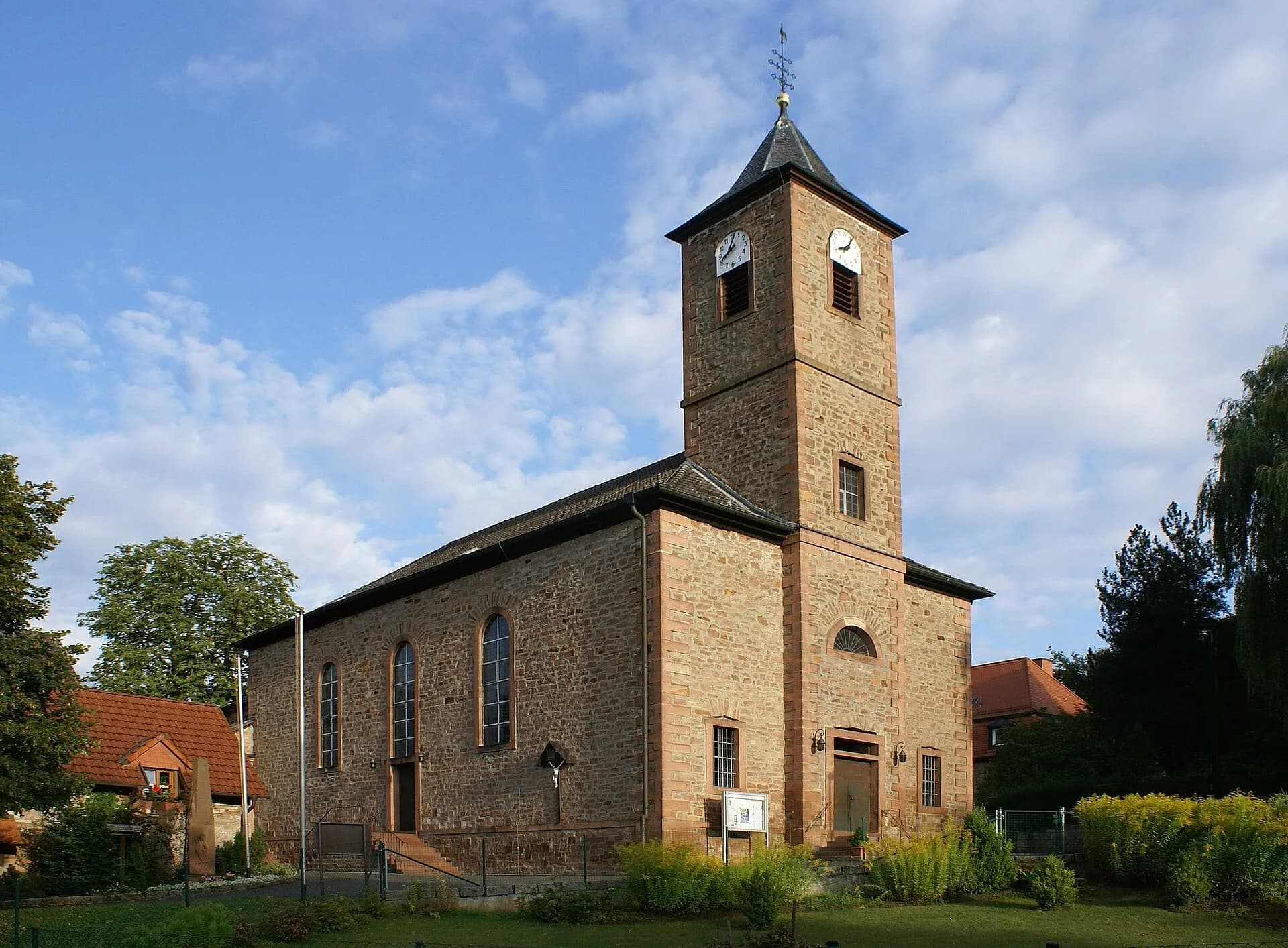Filialkirche St. Johannes Nepomuk in Feldkahl in Hösbach