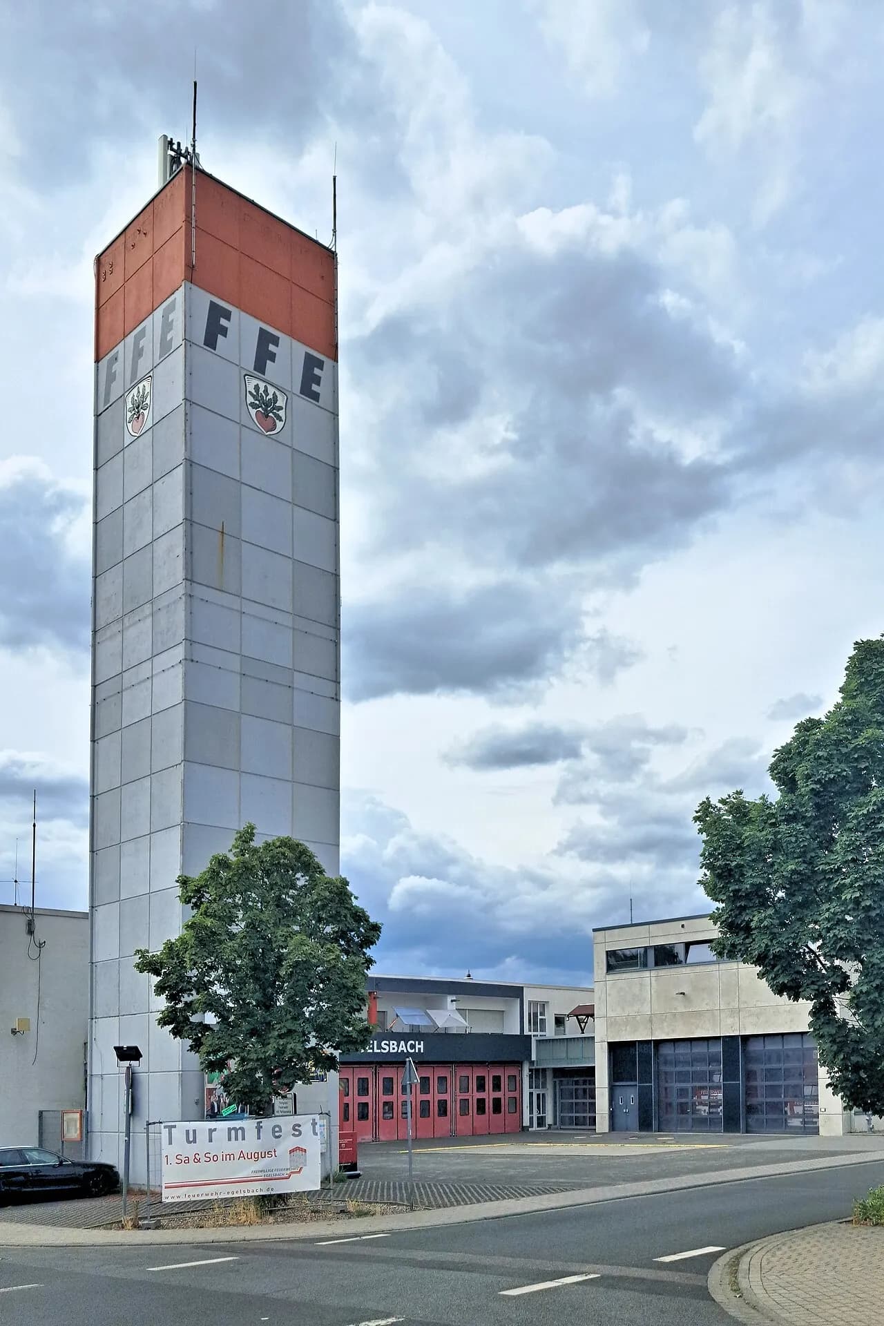 Schlauchturm der Feuerwehr in Egelsbach