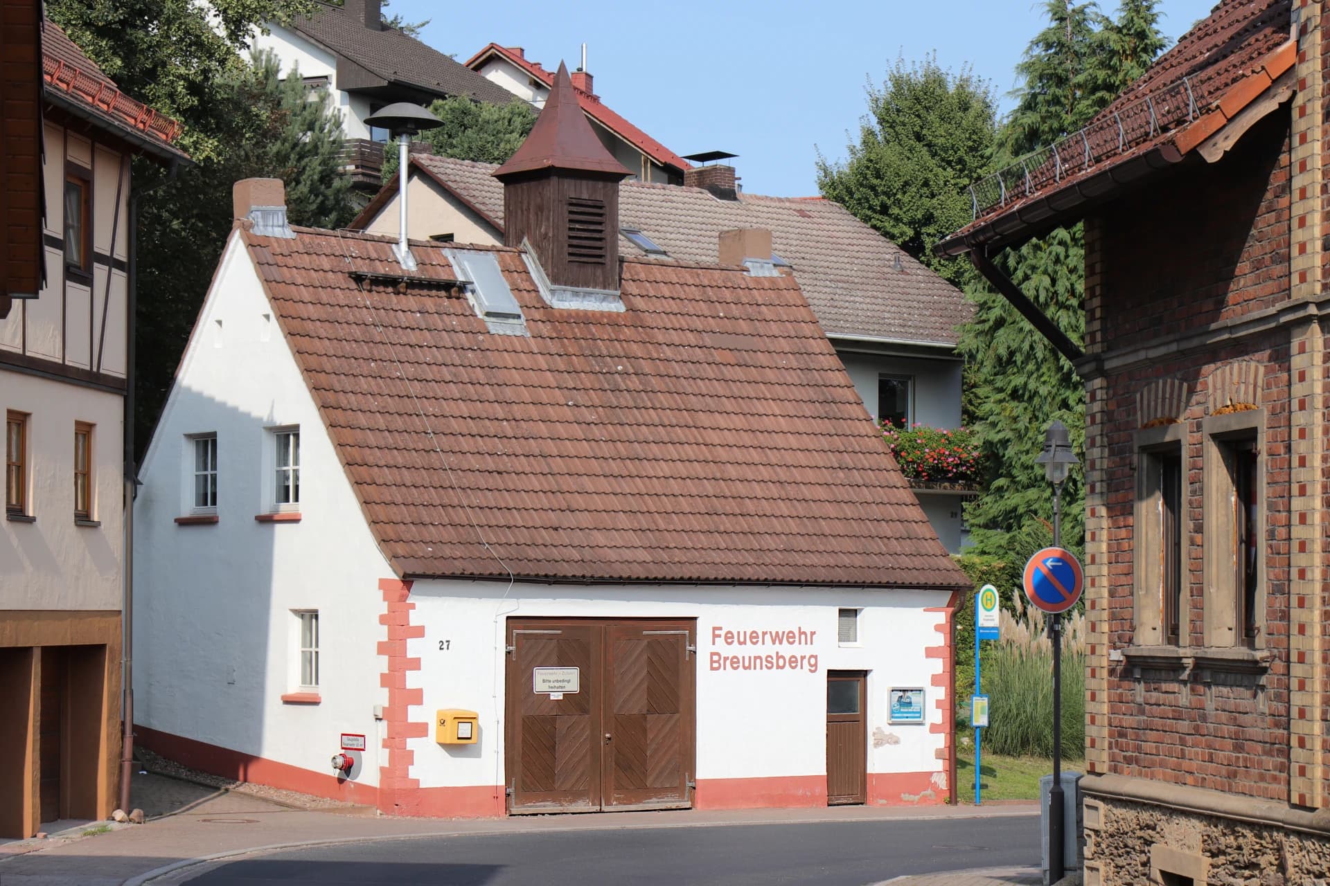 Feuerwehrhaus im Ortsteil Breunsberg in Johannesberg