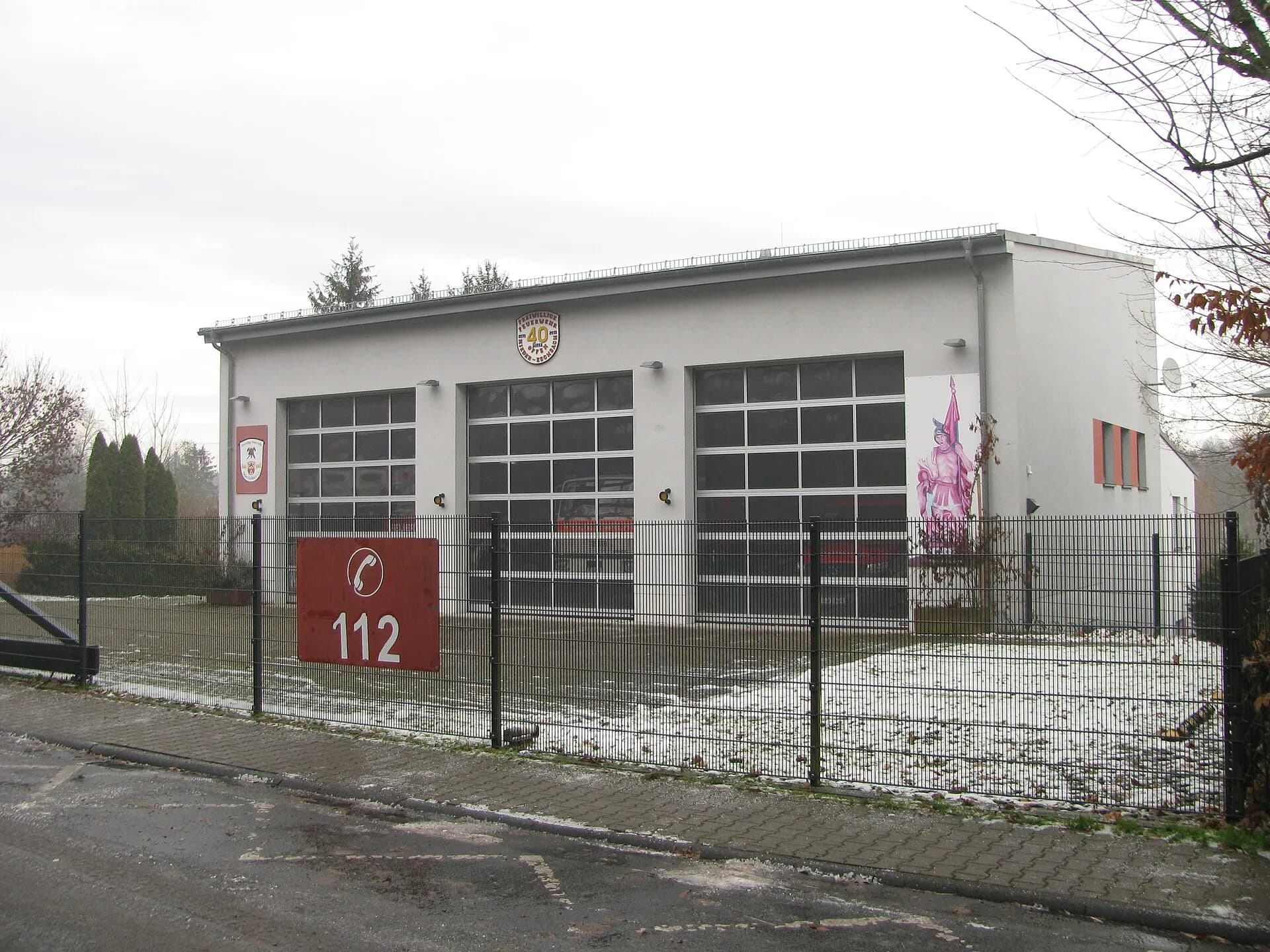 Gerätehaus der Freiwilligen Feuerwehr in Frankfurt Nieder-Eschbach