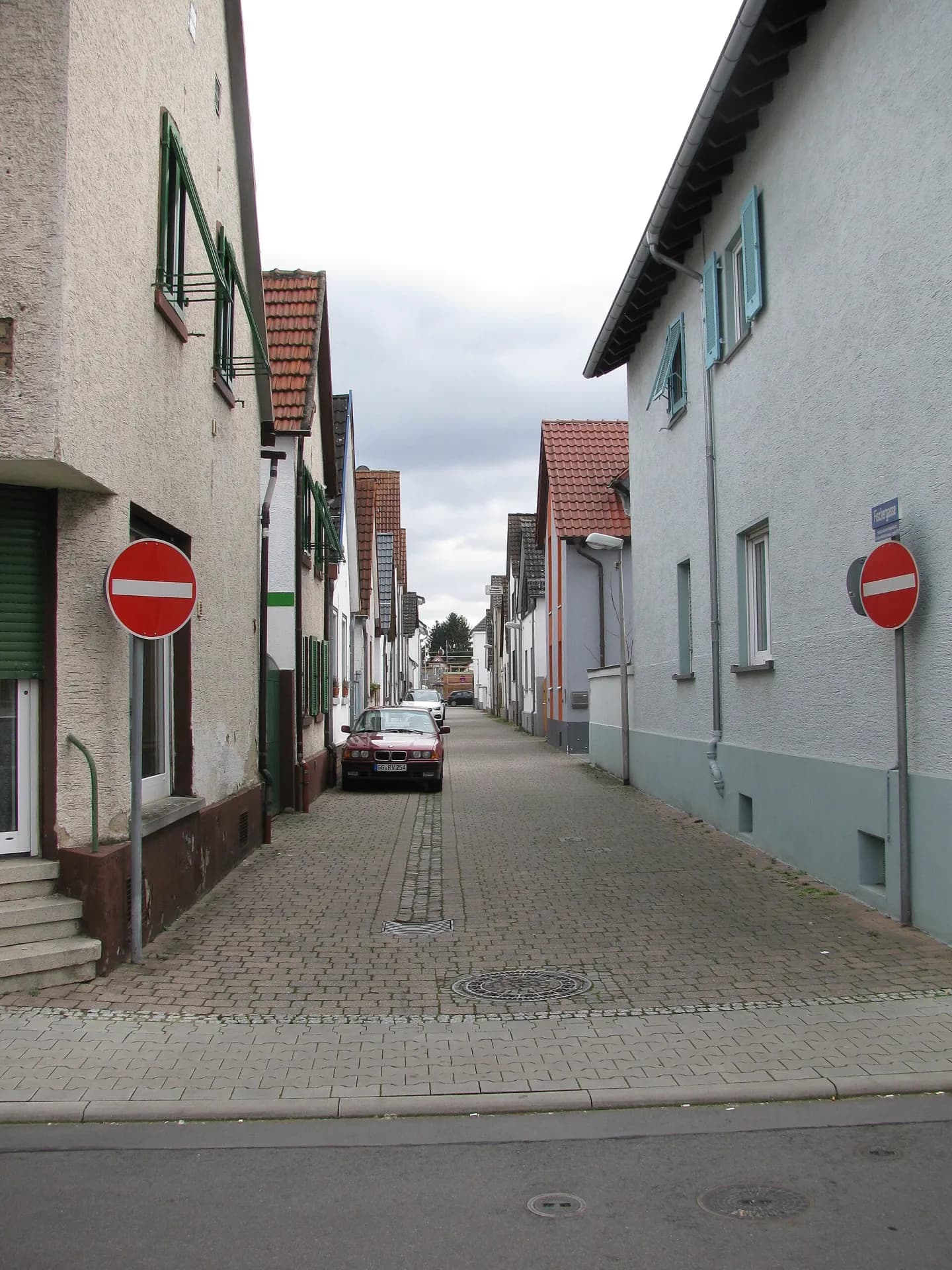 Fischergasse im Altort von Raunheim
