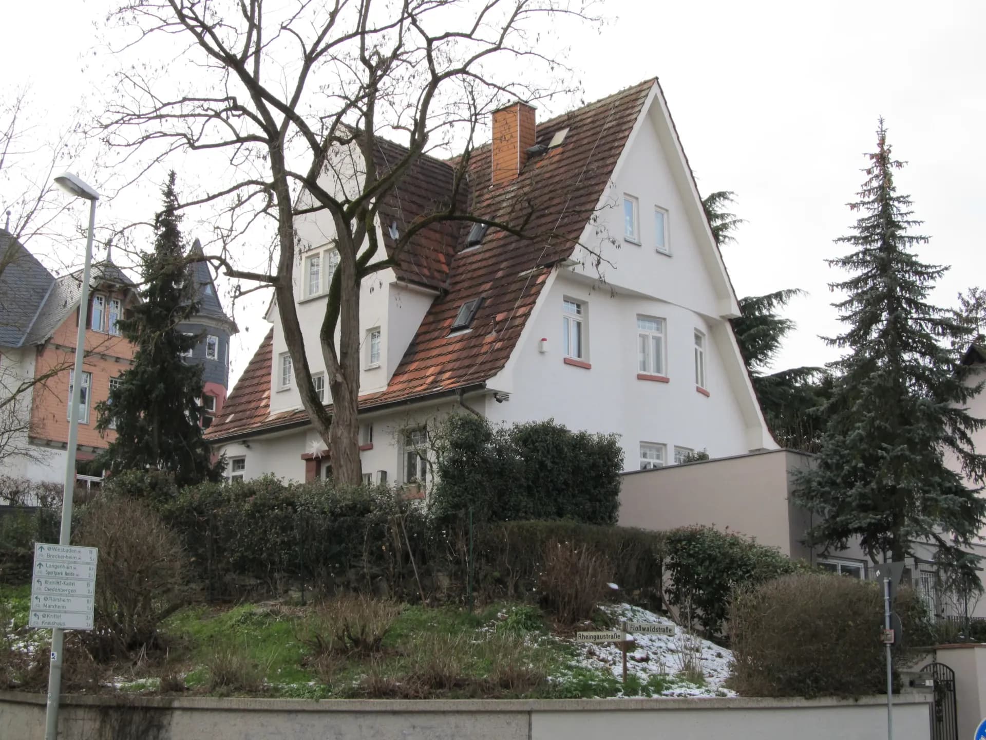 Wohnhaus in der Floßwaldstraße in Hofheim am Taunus