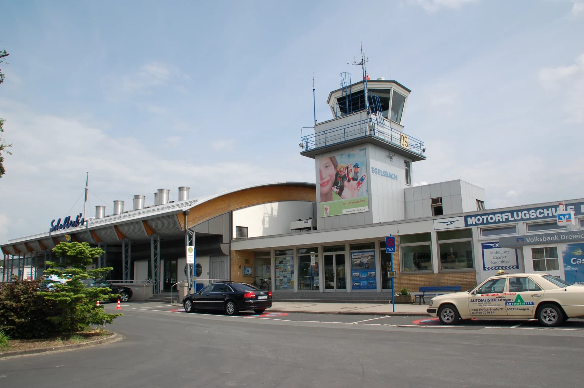 Terminal des Flugplatzes Frankfurt-Egelsbach