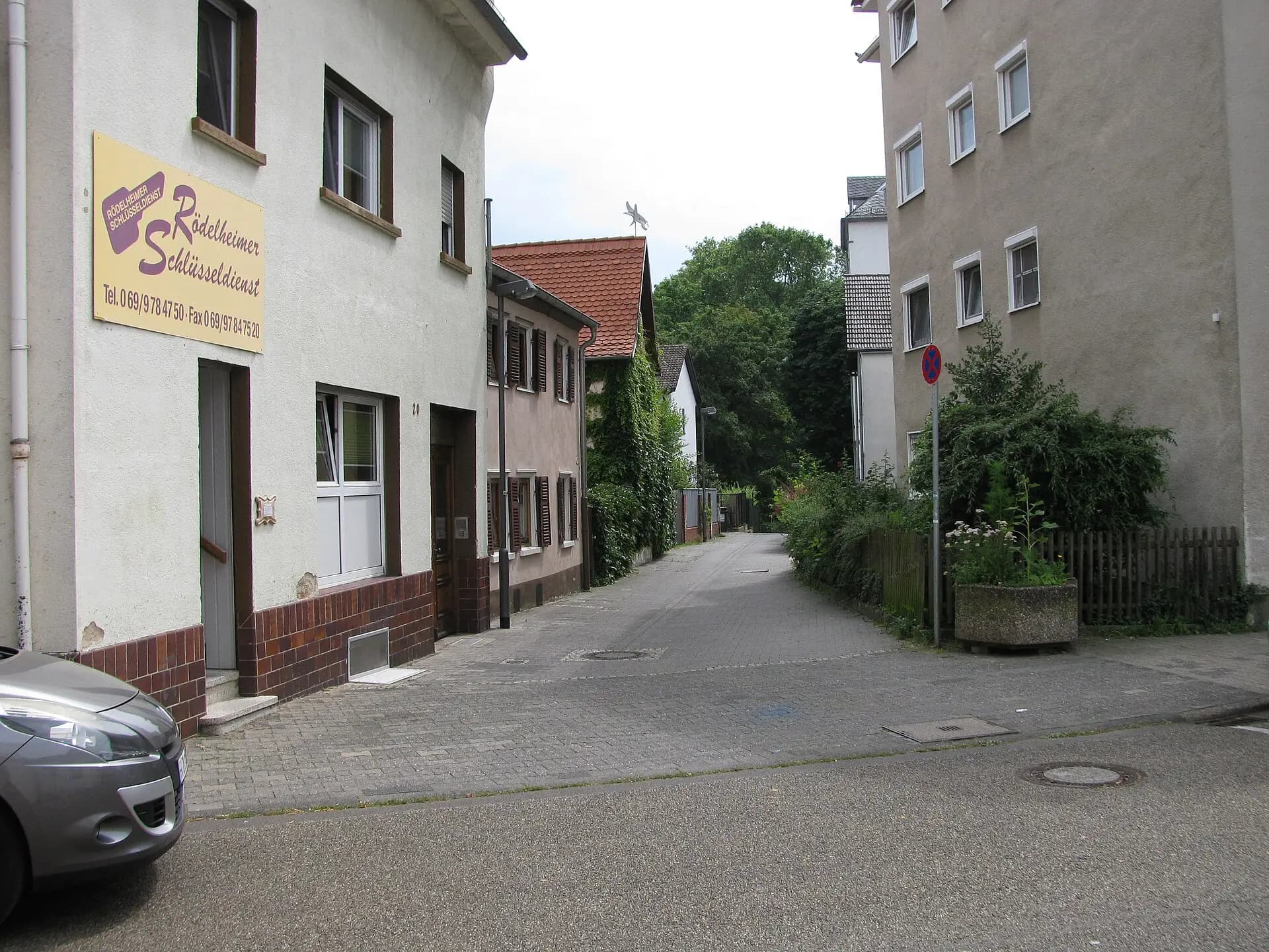Flußgasse in Frankfurt Rödelheim
