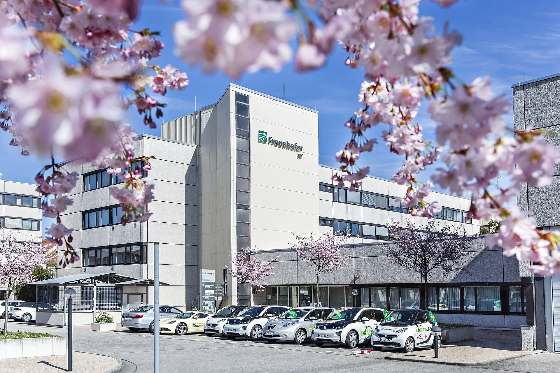 Forschungsinstitut im Gewerbegebiet von Darmstadt-Kranichstein