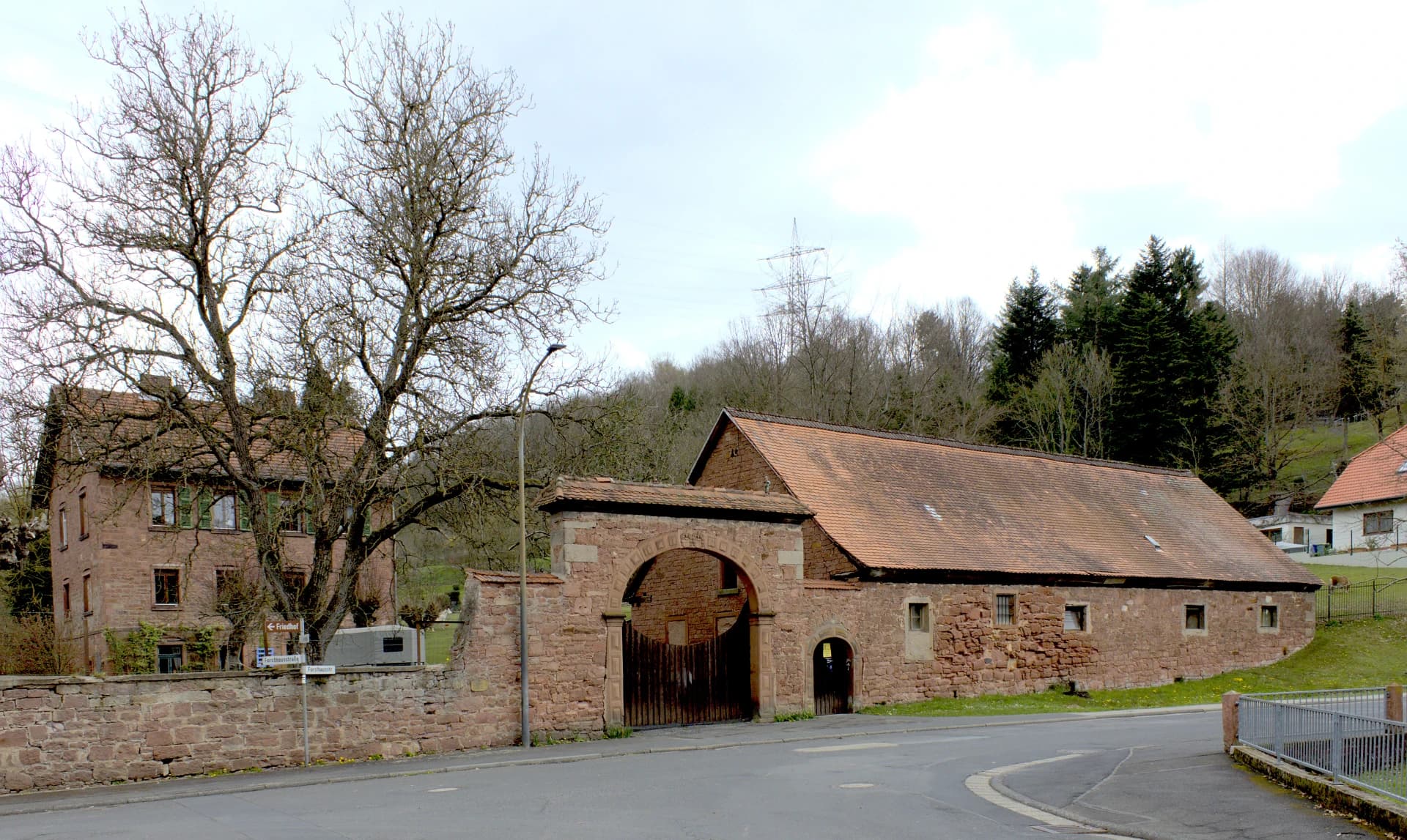 Ehemalige Försterei Hüttengrund von 1707 in Gründau-Breitenborn