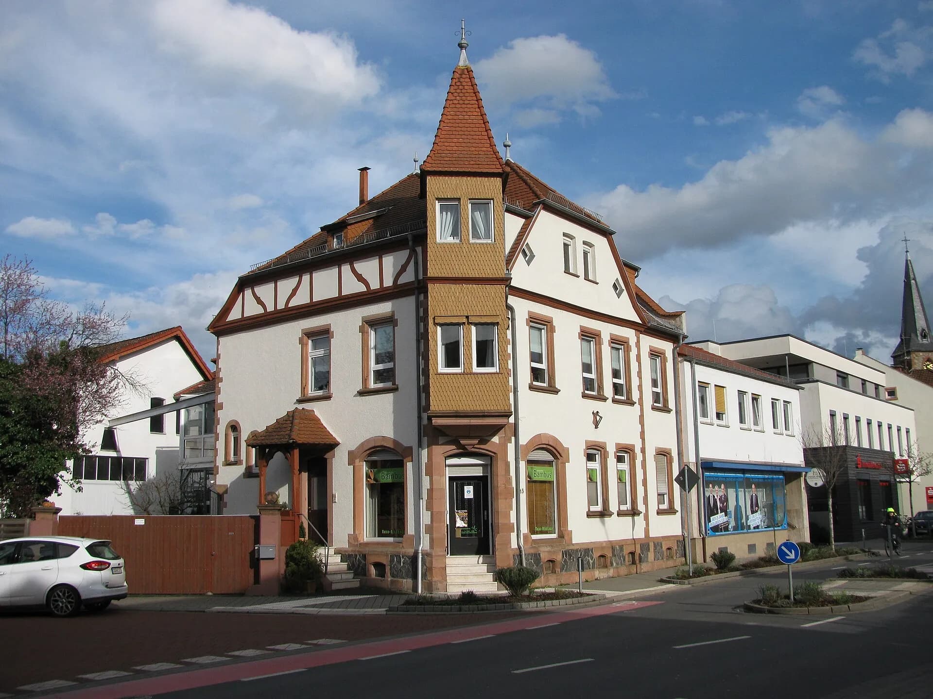 Eckhaus Frankfurter Straße 13 in Dieburg