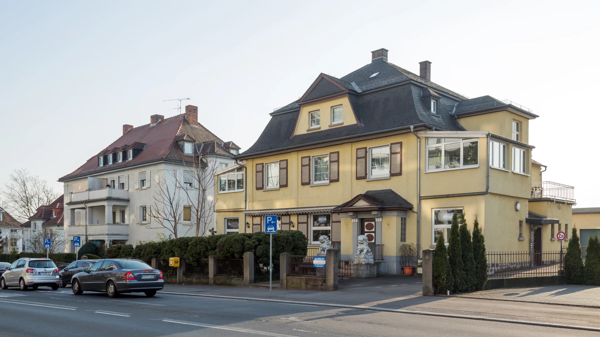 Wohnhäuser in der Frankfurter Straße 2 bis 6 in Bad Nauheim