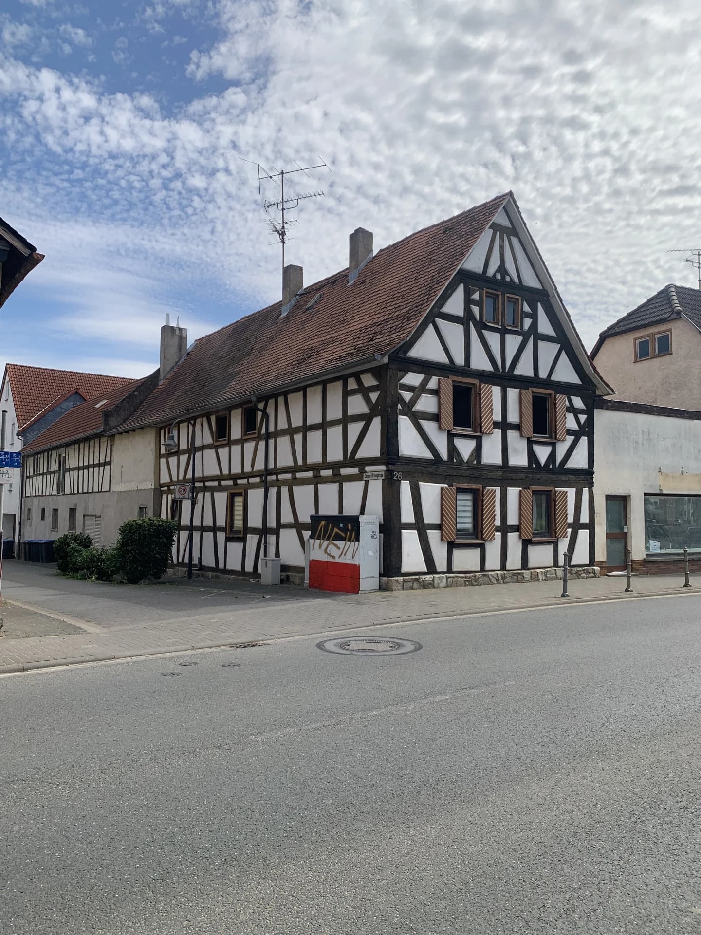 Fachwerkhaus in der Frankfurter Straße 26 in Nieder-Wöllstadt