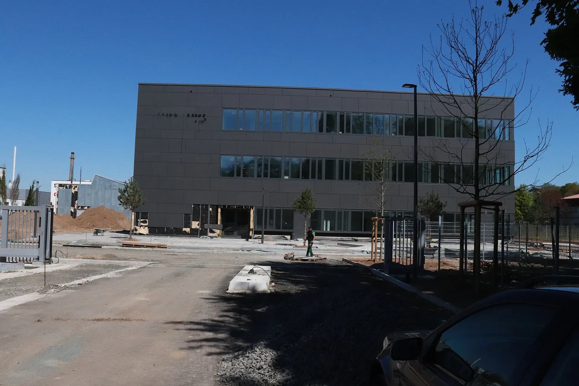 Forschungsgebäude des Fraunhofer-Instituts in Hanau
