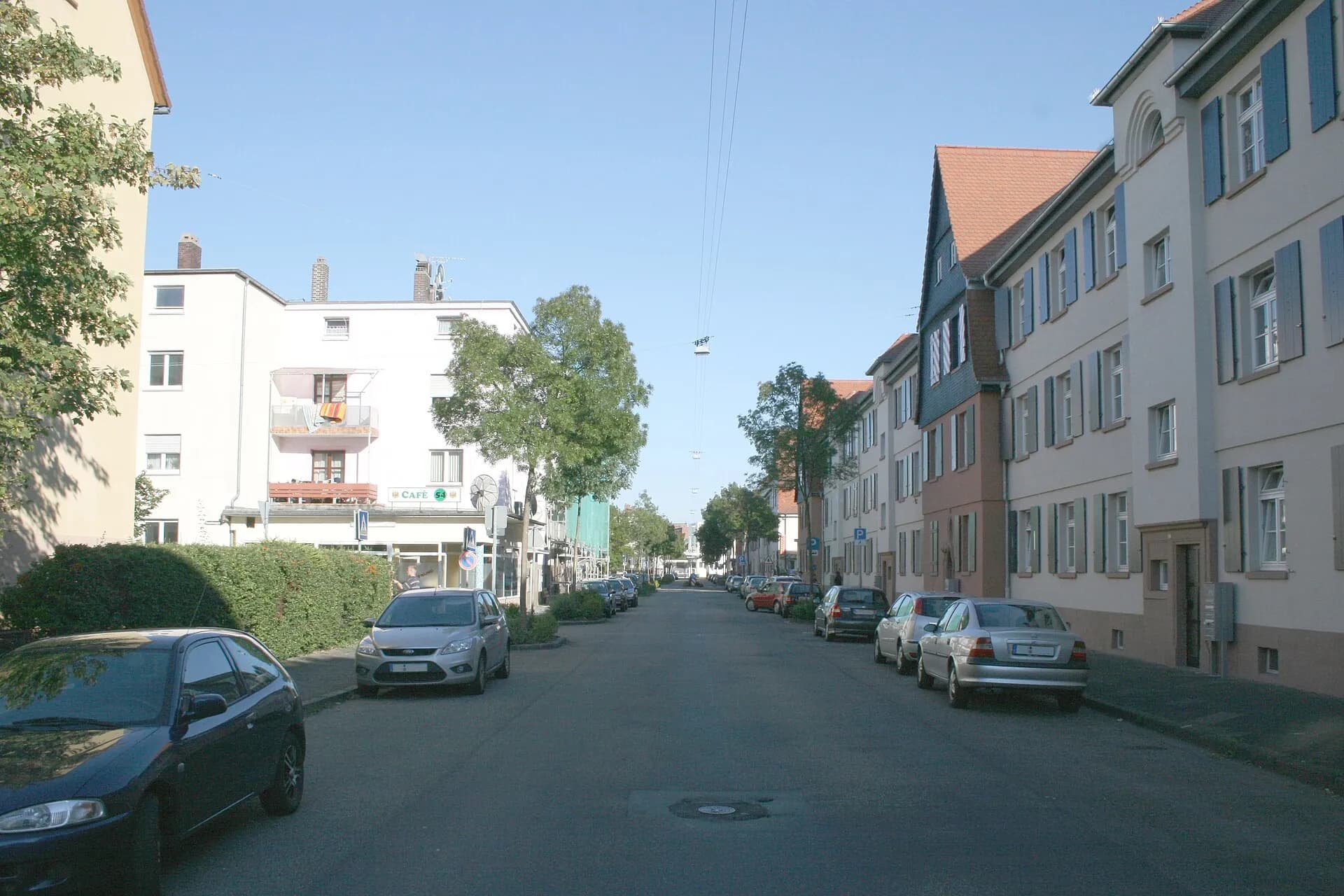Wohnstraße Freigerichtstraße in Hanau