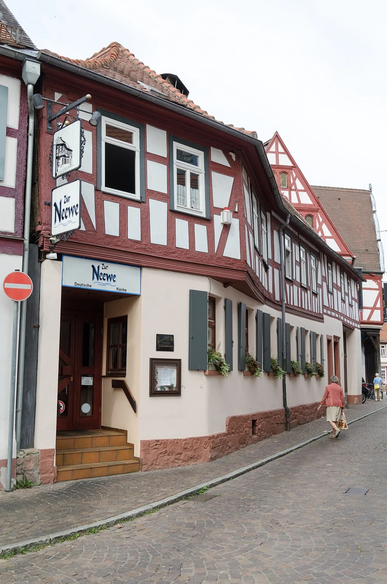 Gebäudezeile Freihofstraße 5 in Seligenstadt