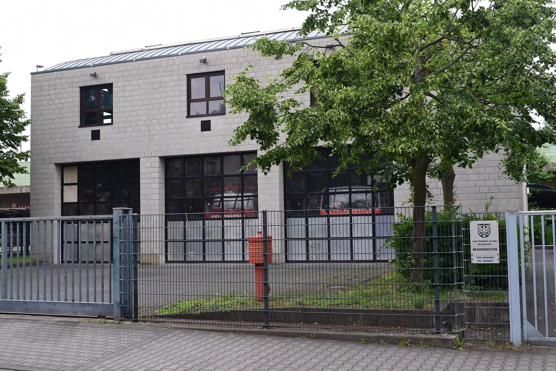 Freiwillige Feuerwehr in Frankfurt Ginnheim