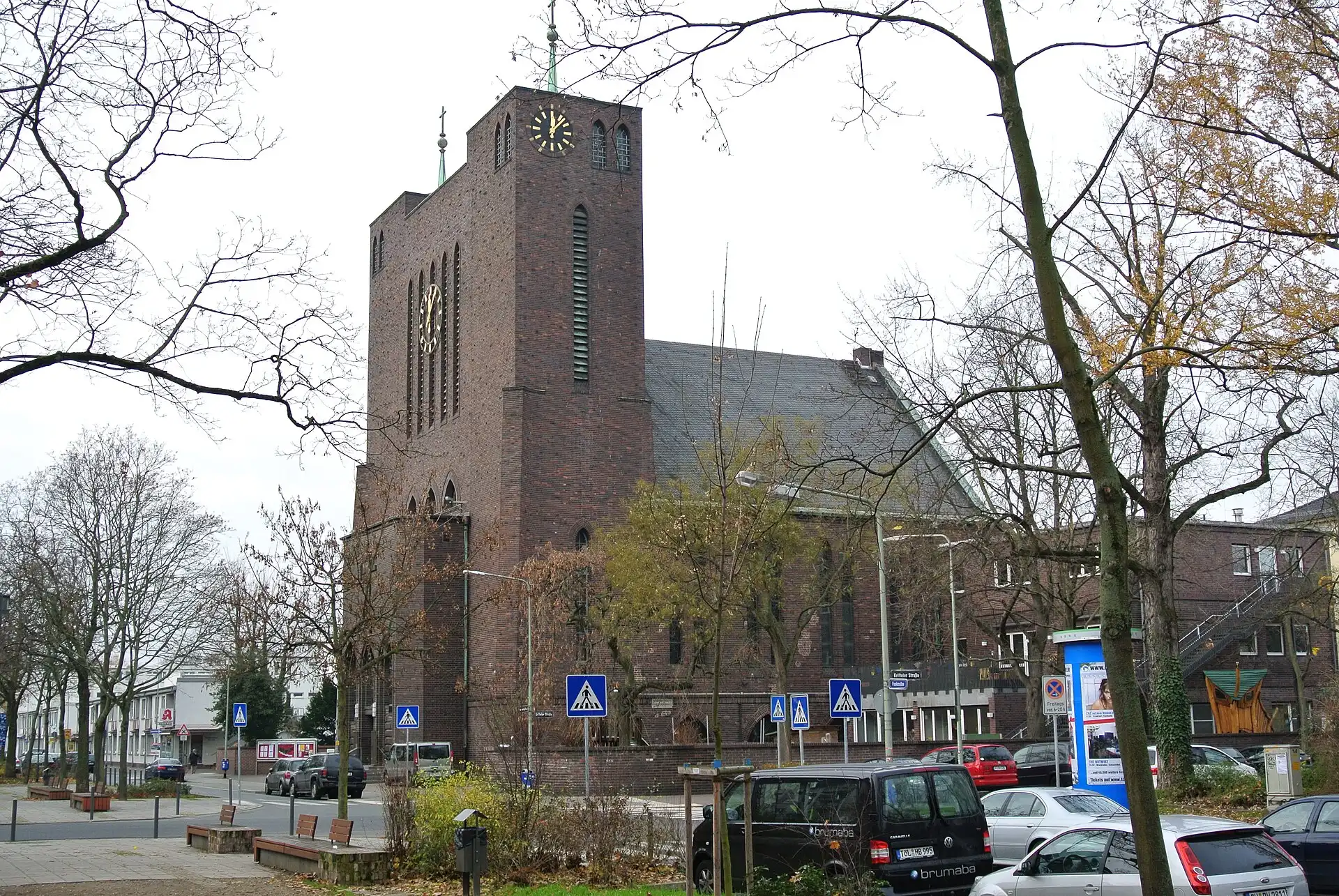 Friedenskirche im Frankfurter Gallus