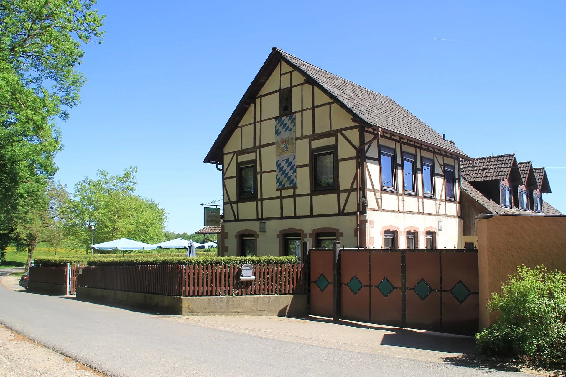 Fachwerkgebäude am Frohnbügel in Freigericht