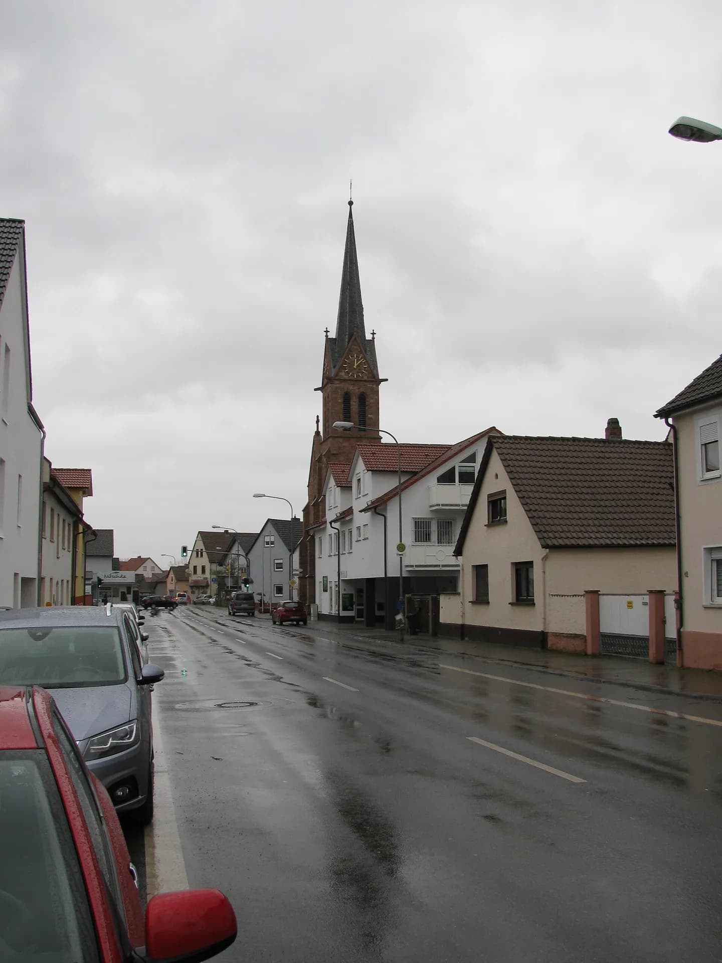 Offenbacher Landstraße in Froschhausen in Seligenstadt