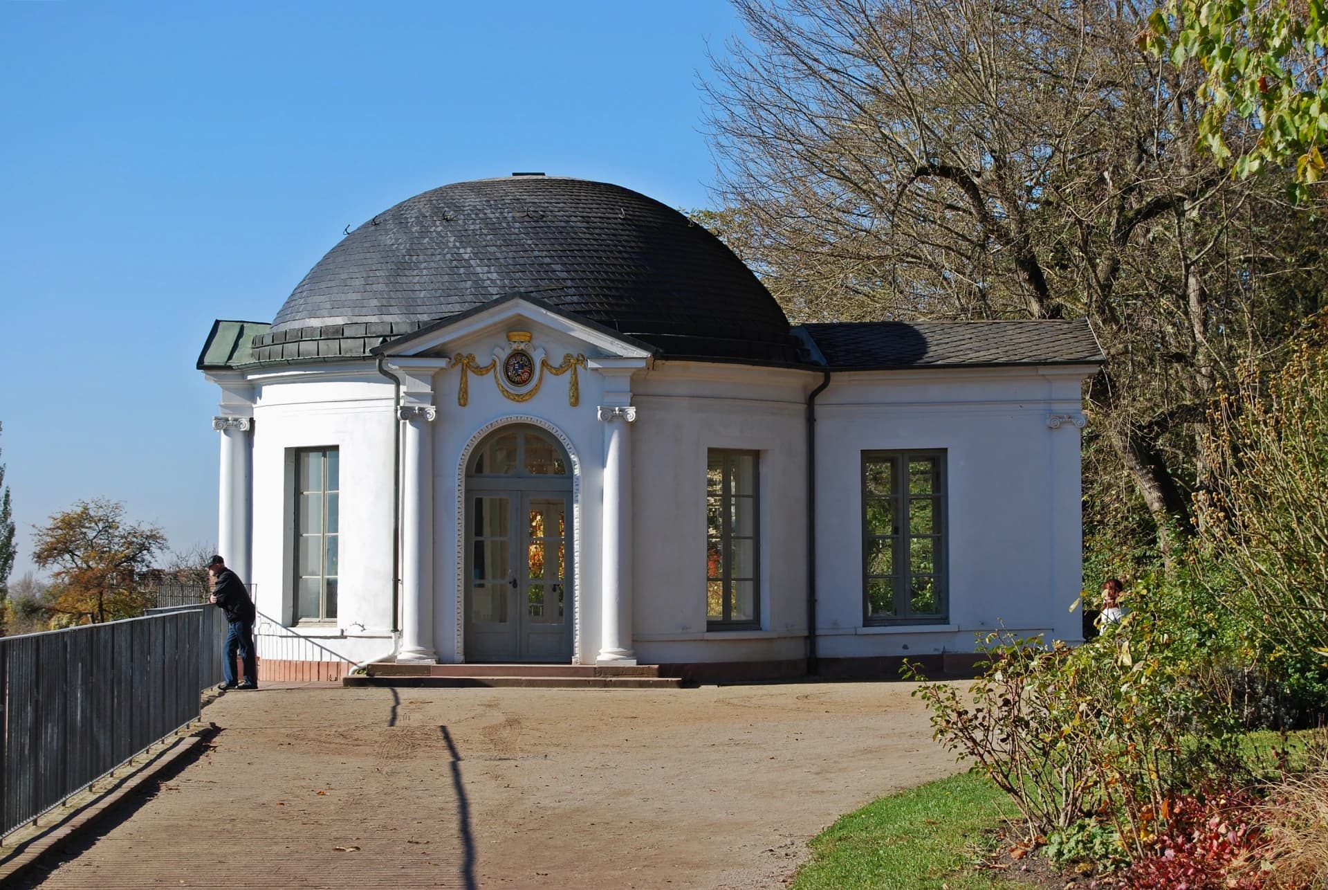 Frühstückstempel im Schlossgarten in Aschaffenburg