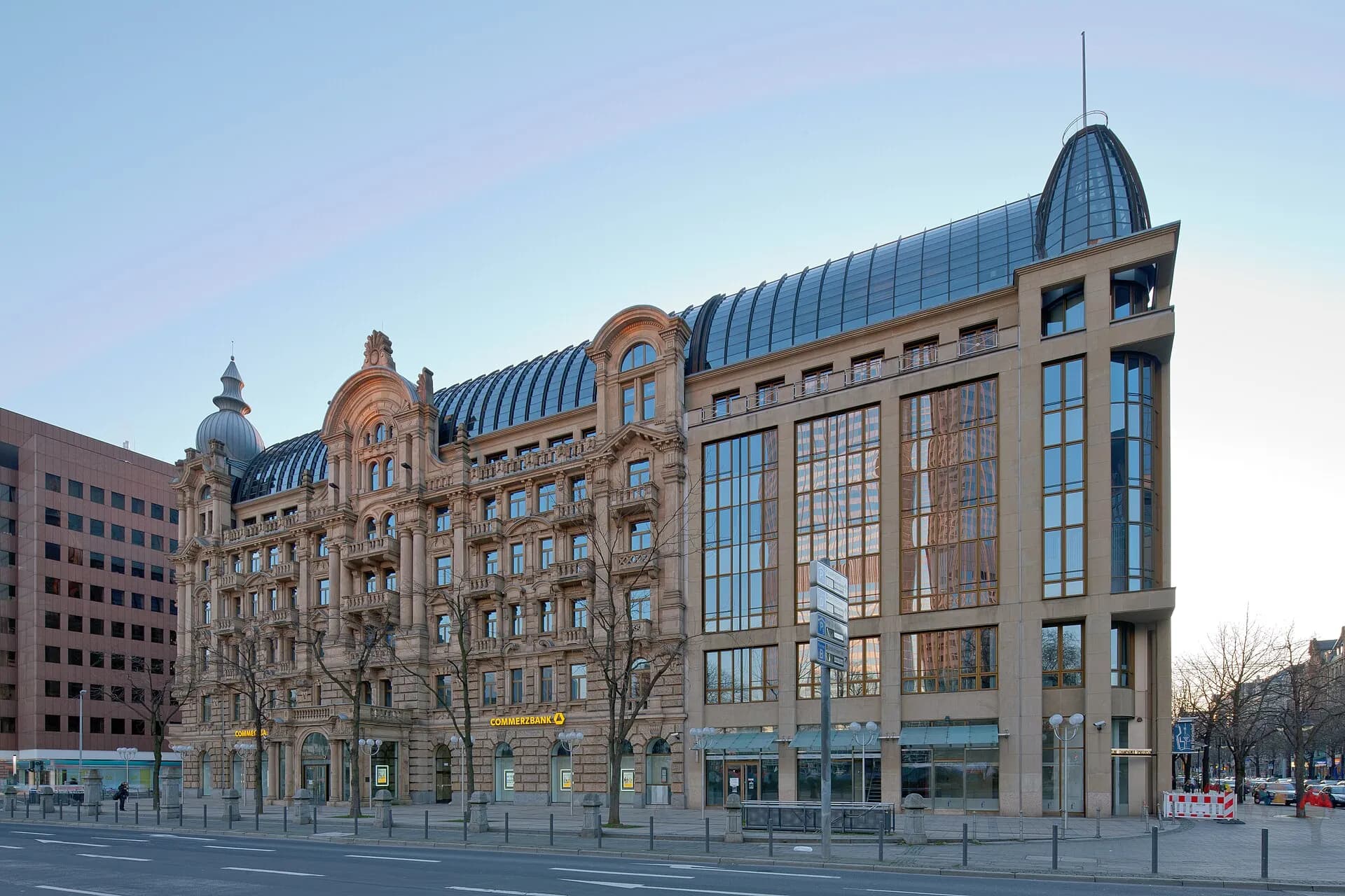 Fürstenhof an der Gallusanlage im Frankfurter Bahnhofsviertel