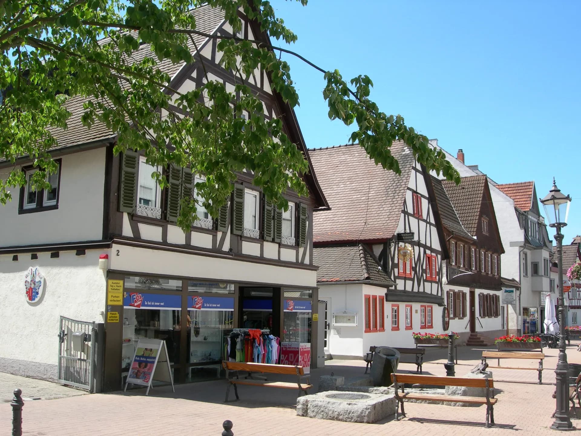 Fußgängerzone in Groß-Gerau