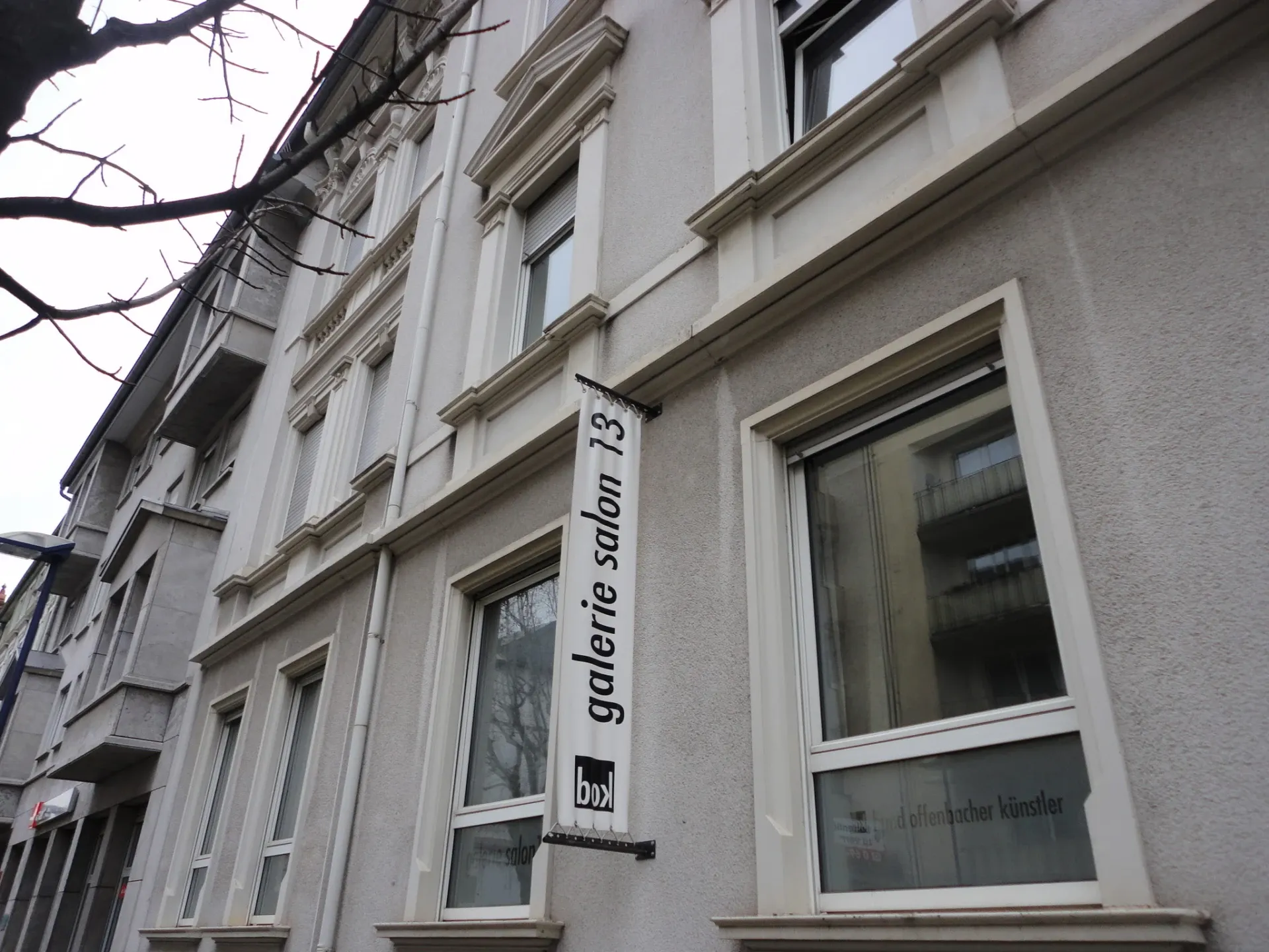 Galerie Salon 13 an der Kaiserstraße in Offenbach