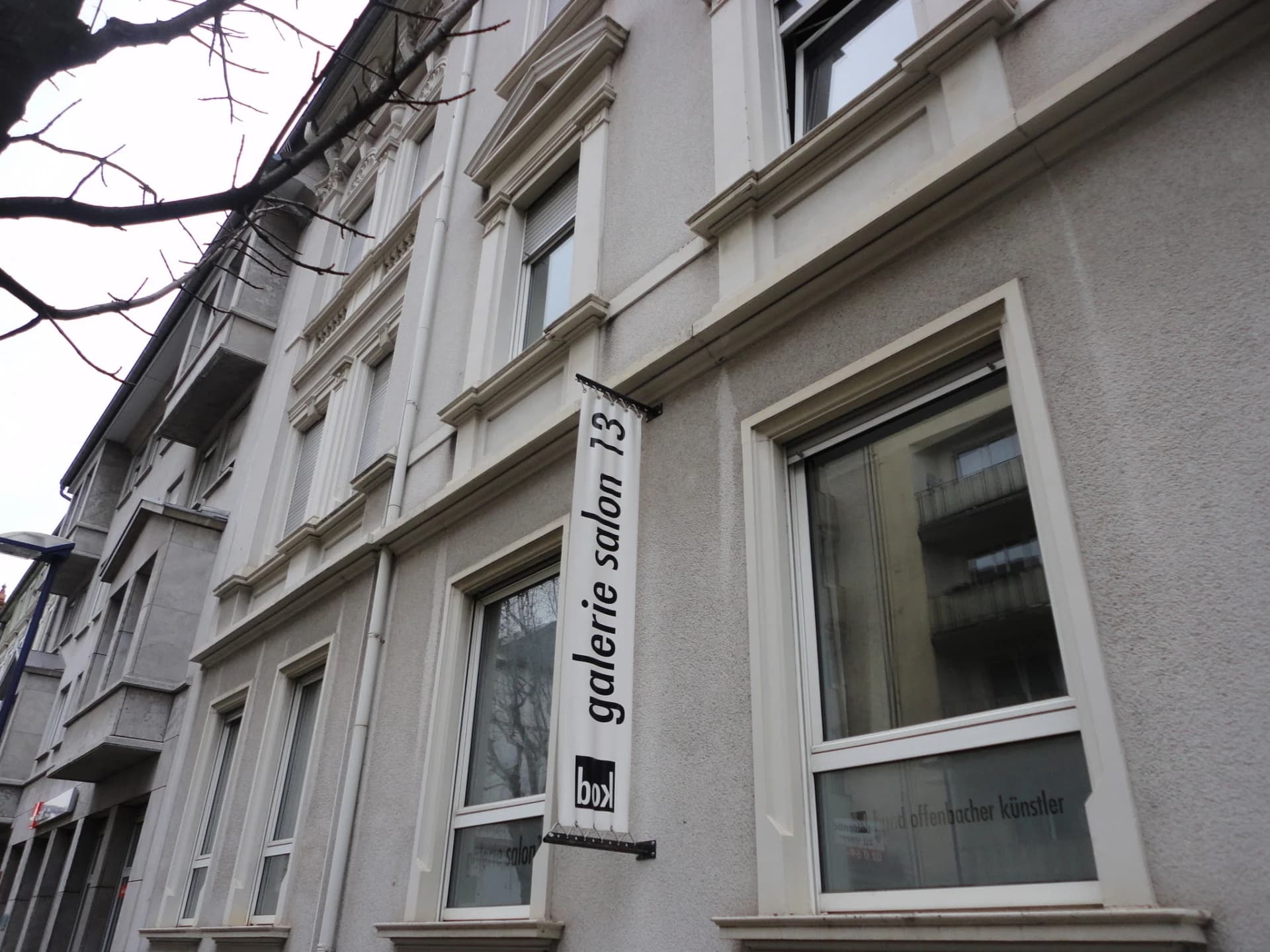 Galerie Salon 13 an der Kaiserstraße in Offenbach