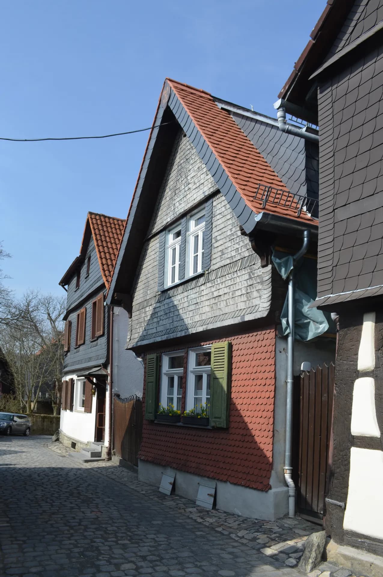 Gasse An der Stadtmauer 11 in Kronberg im Taunus