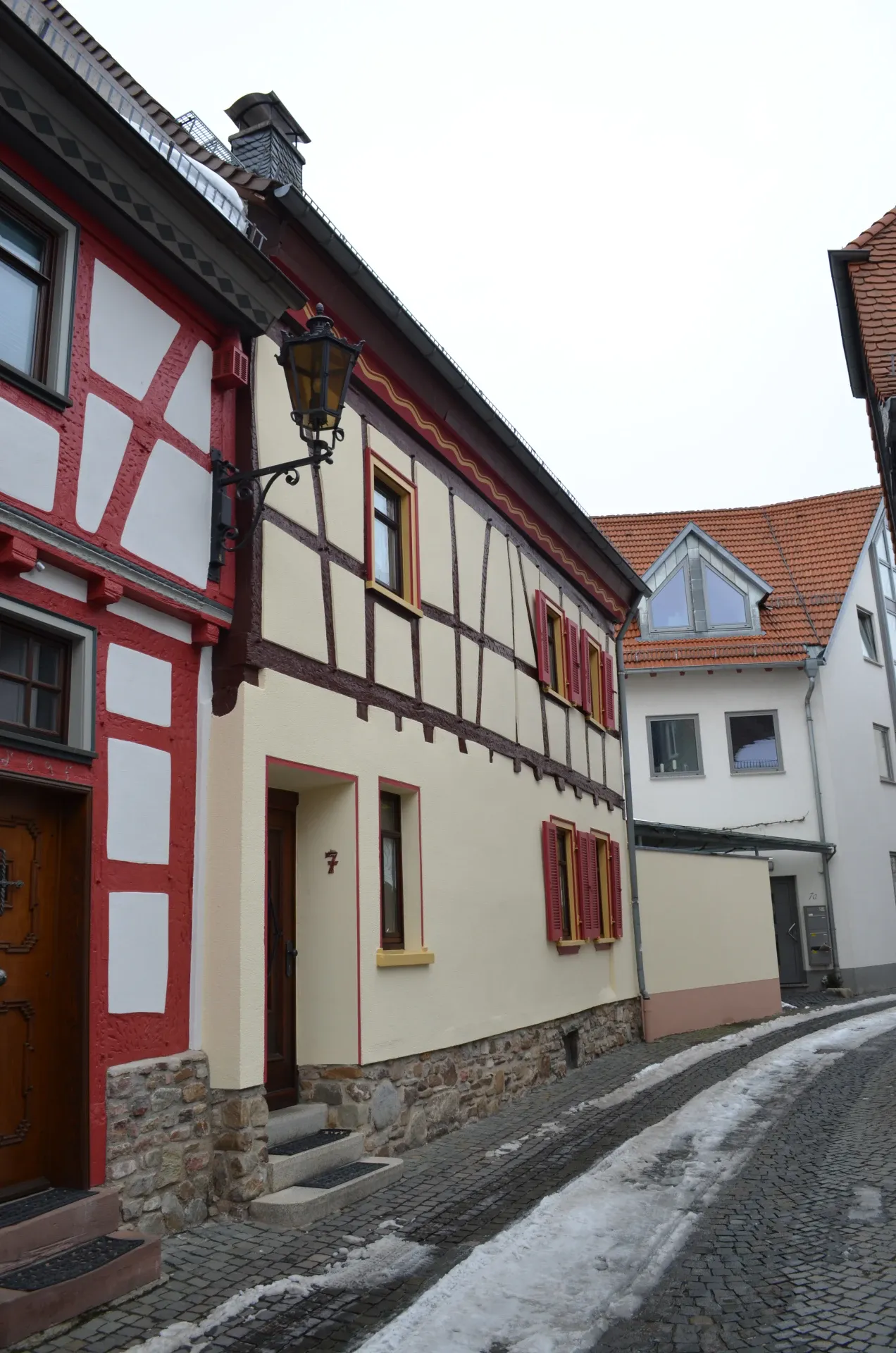 Altstadtgasse in der Wiederholtstraße in Oberursel (Taunus)