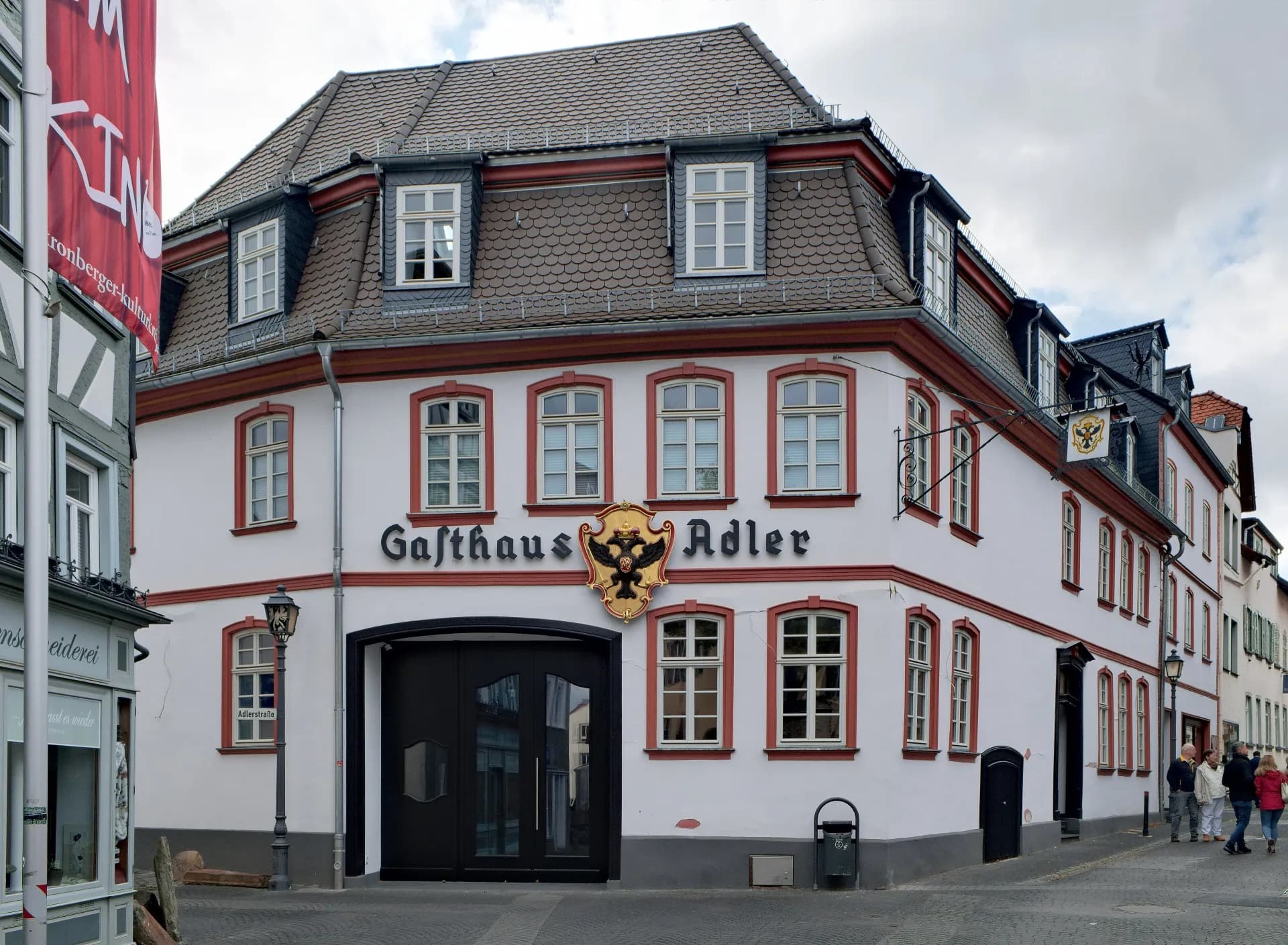 Gasthaus Adler an der Friedrich-Ebert-Straße in Kronberg im Taunus