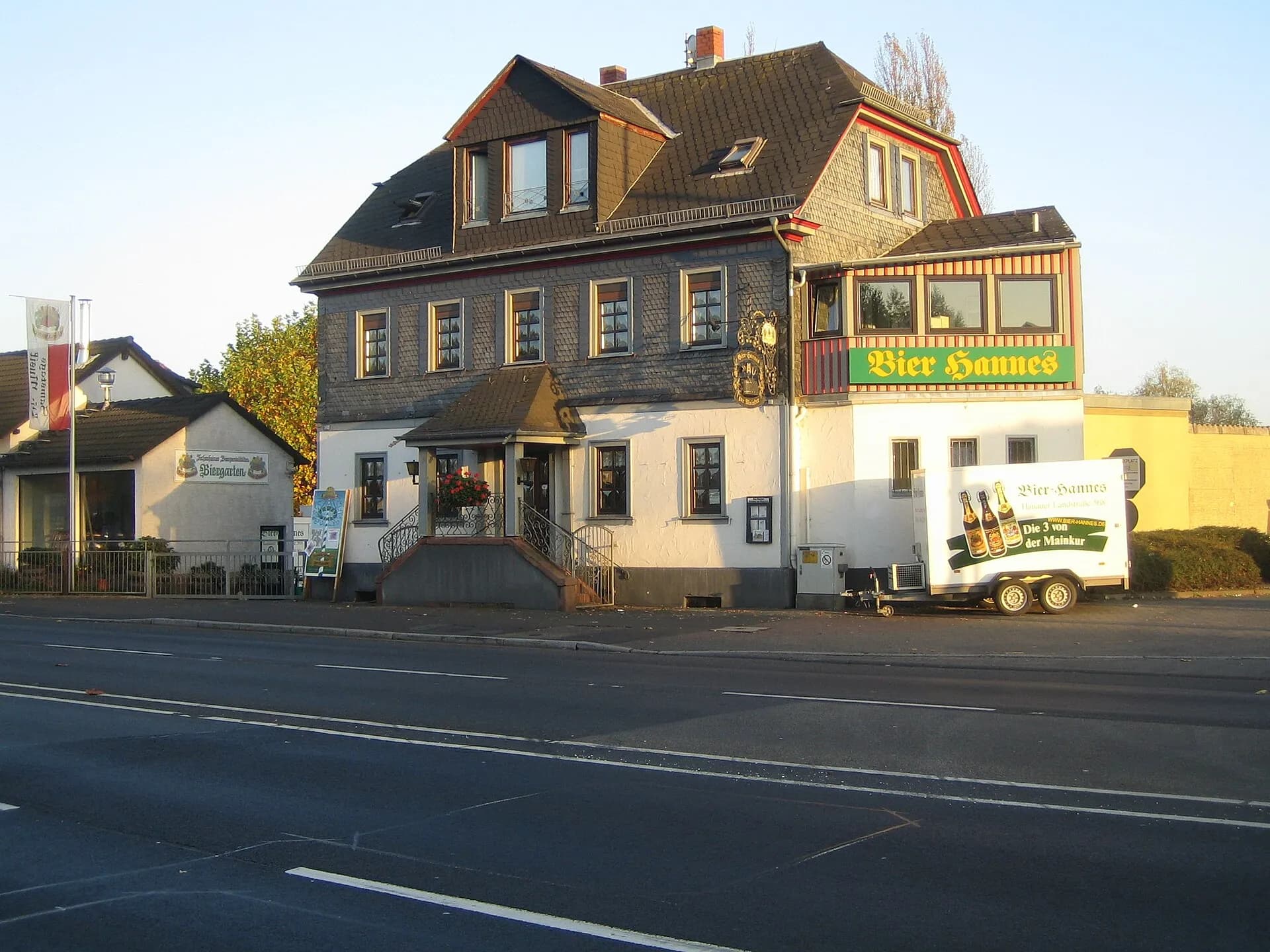 Gasthaus an der Hanauer Landstraße in Frankfurt Fechenheim