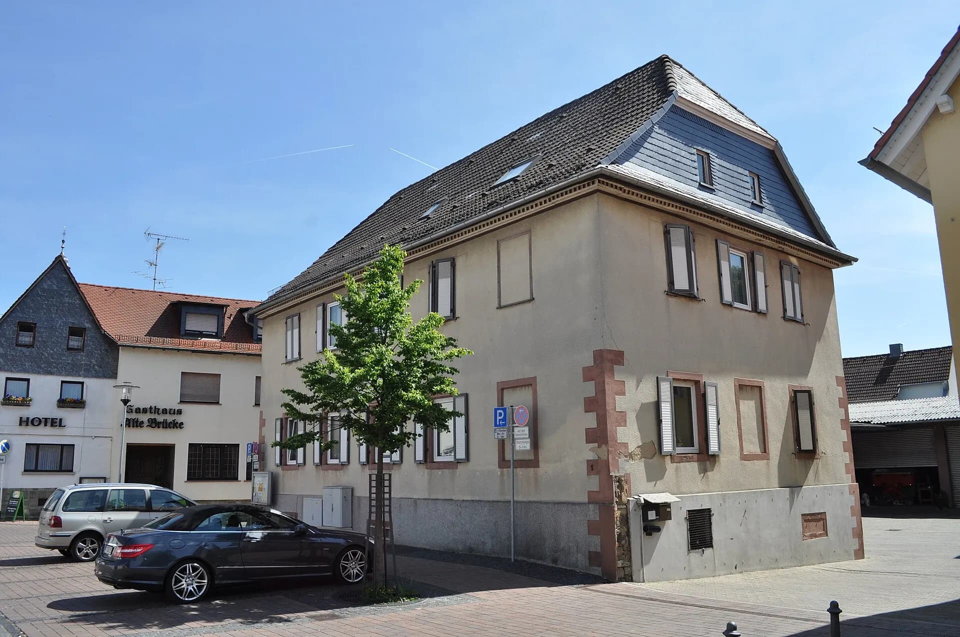 Gasthaus an der Ober-Erlenbacher Straße in Bad Homburg-Ober-Erlenbach