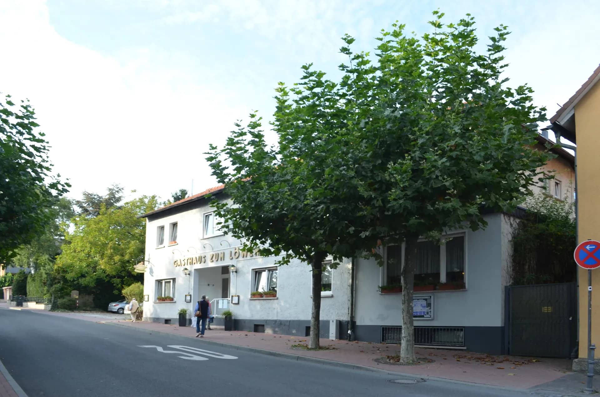 Gasthaus zum Löwen an der Taunusstraße in Friedrichsdorf