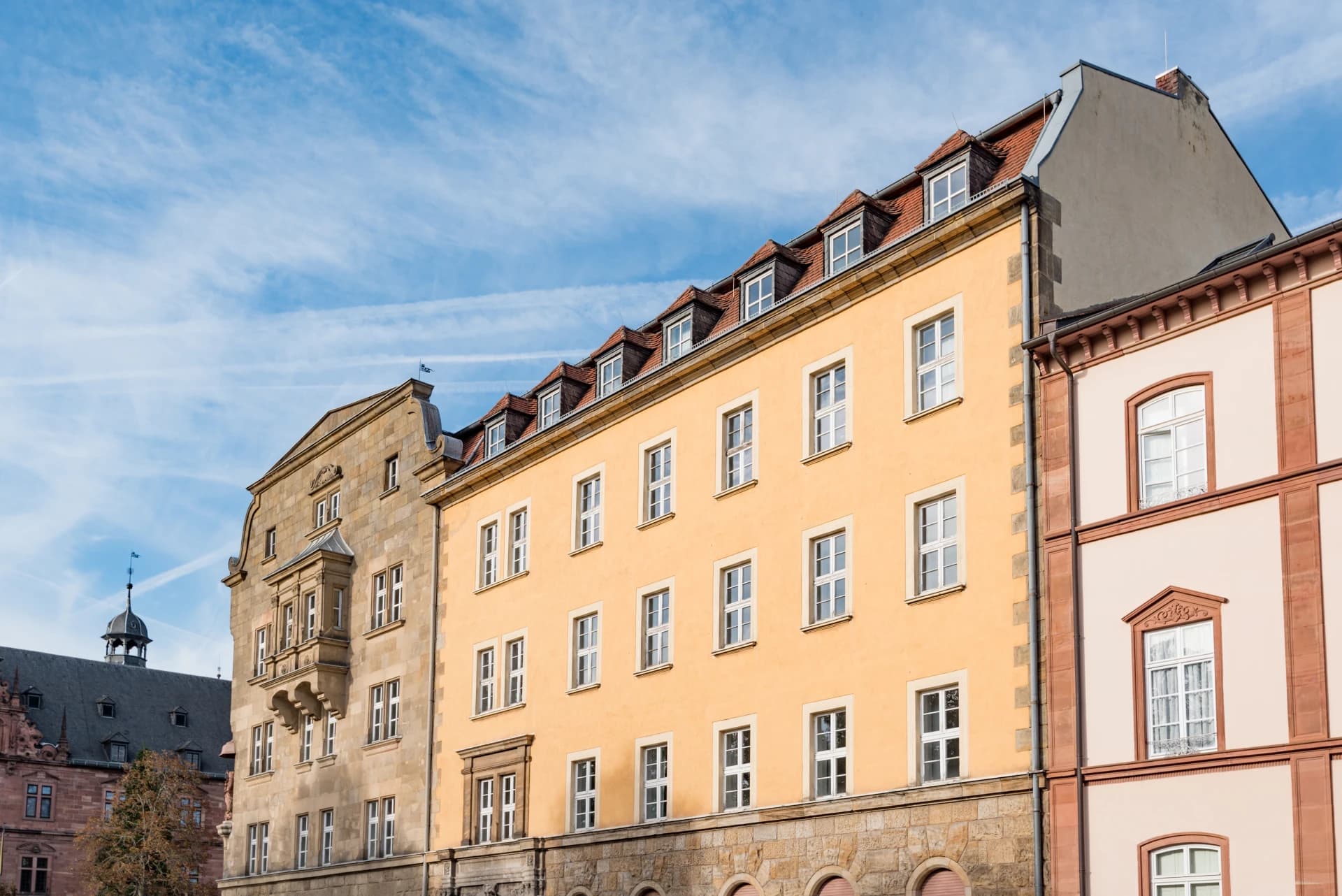 Wohngebäude am Schloßplatz in Aschaffenburg