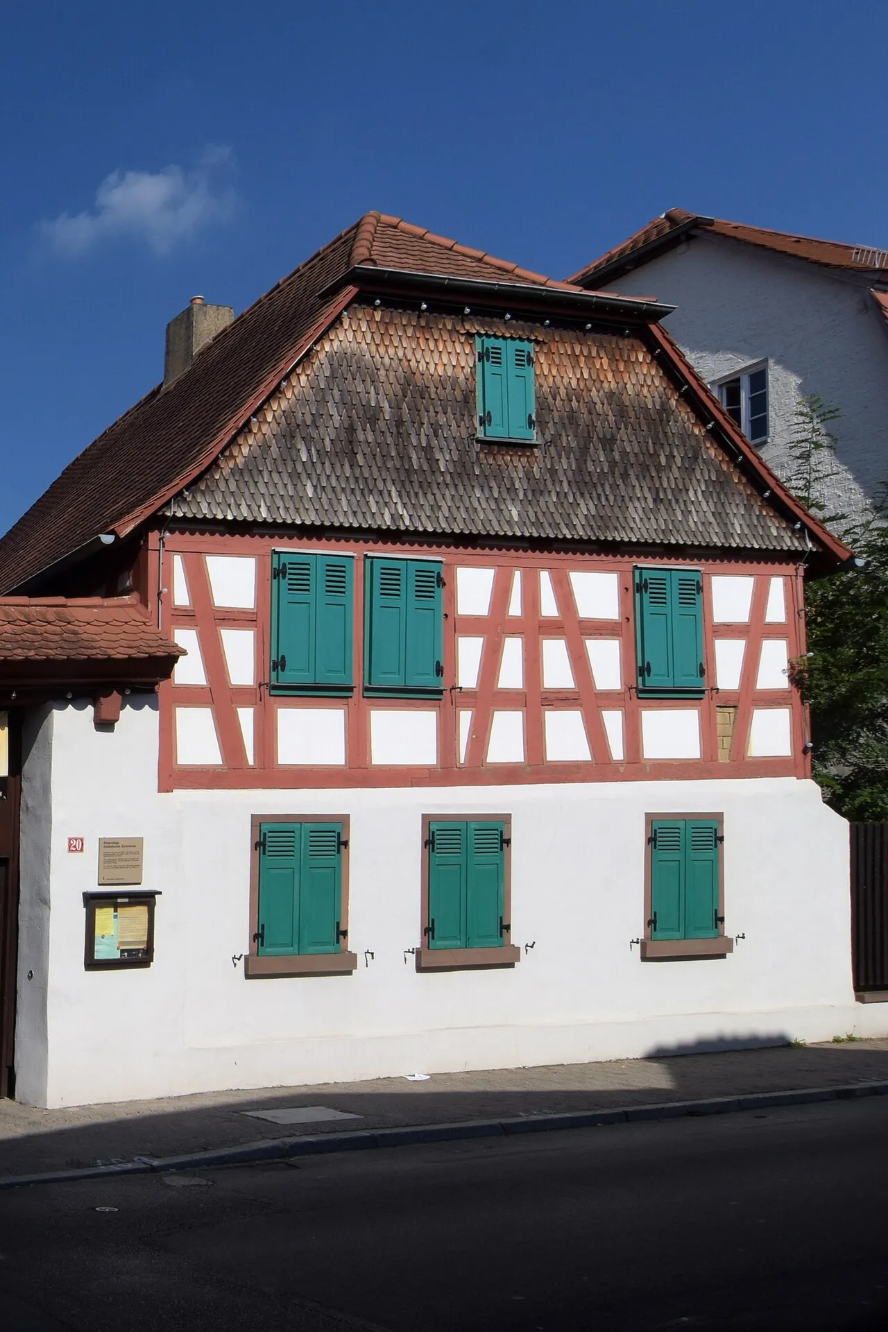 Wohnhaus der Geibelschen Schmiede in Darmstadt-Eberstadt