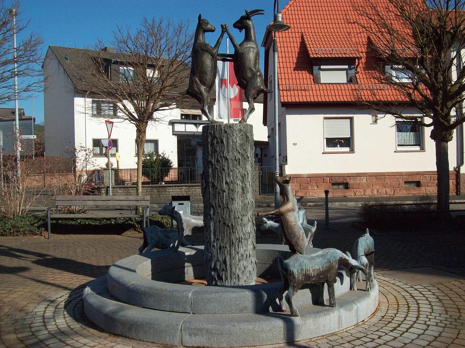 Geißenbrunnen in Aschaffenburg-Obernau