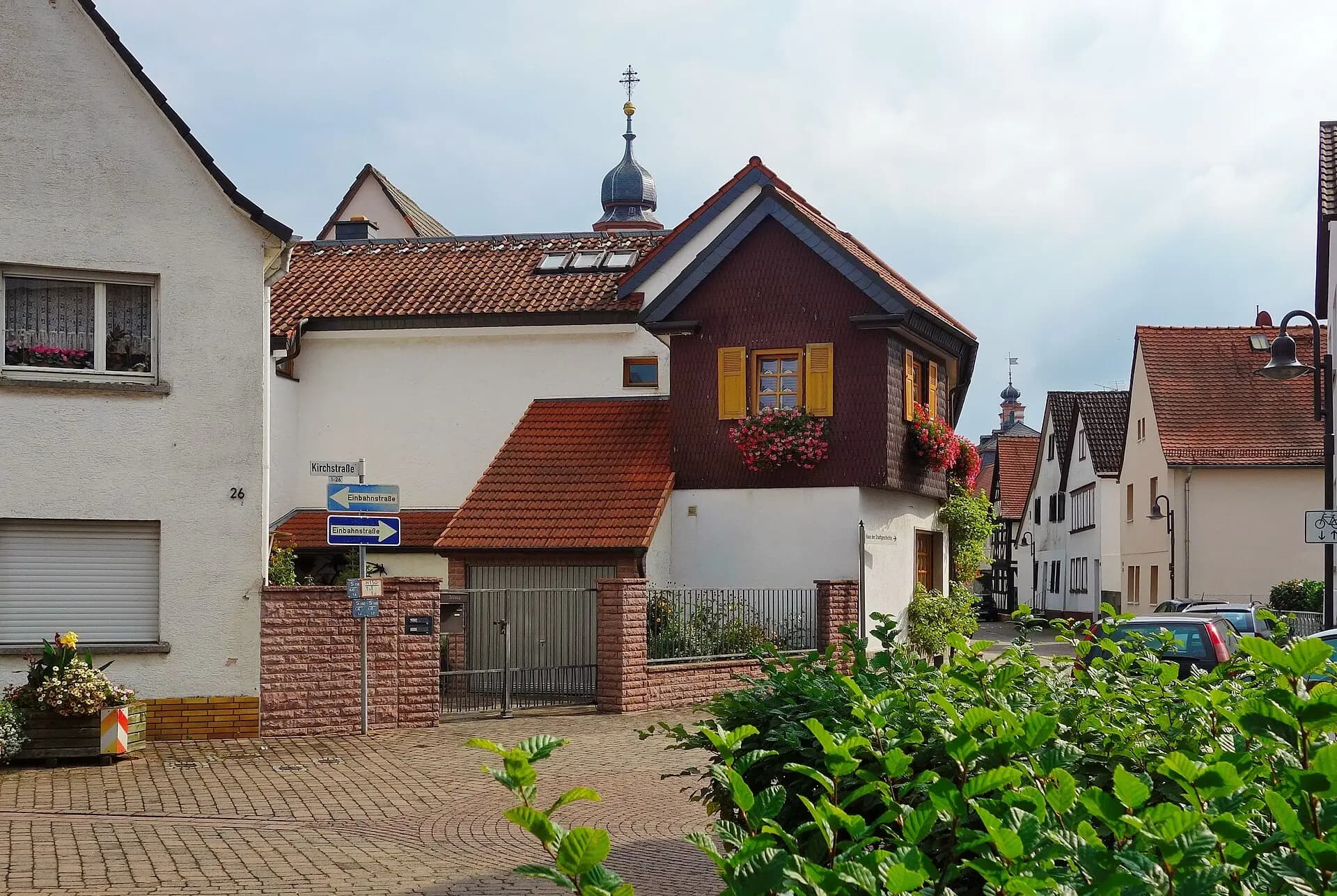 Gesamtanlage Kirchstraße und Schlossstraße in Heusenstamm