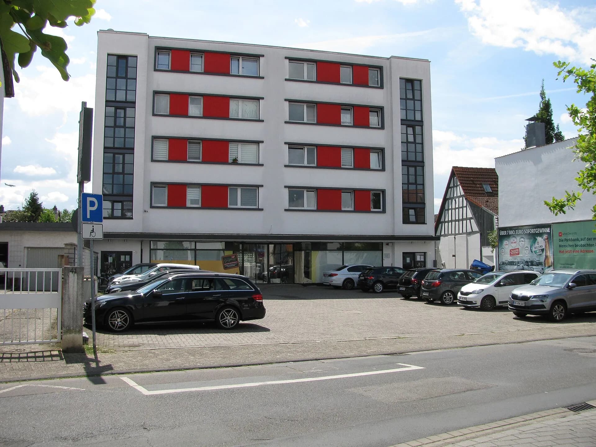 Geschäftshaus in der Ernst-Ludwig-Straße in Egelsbach