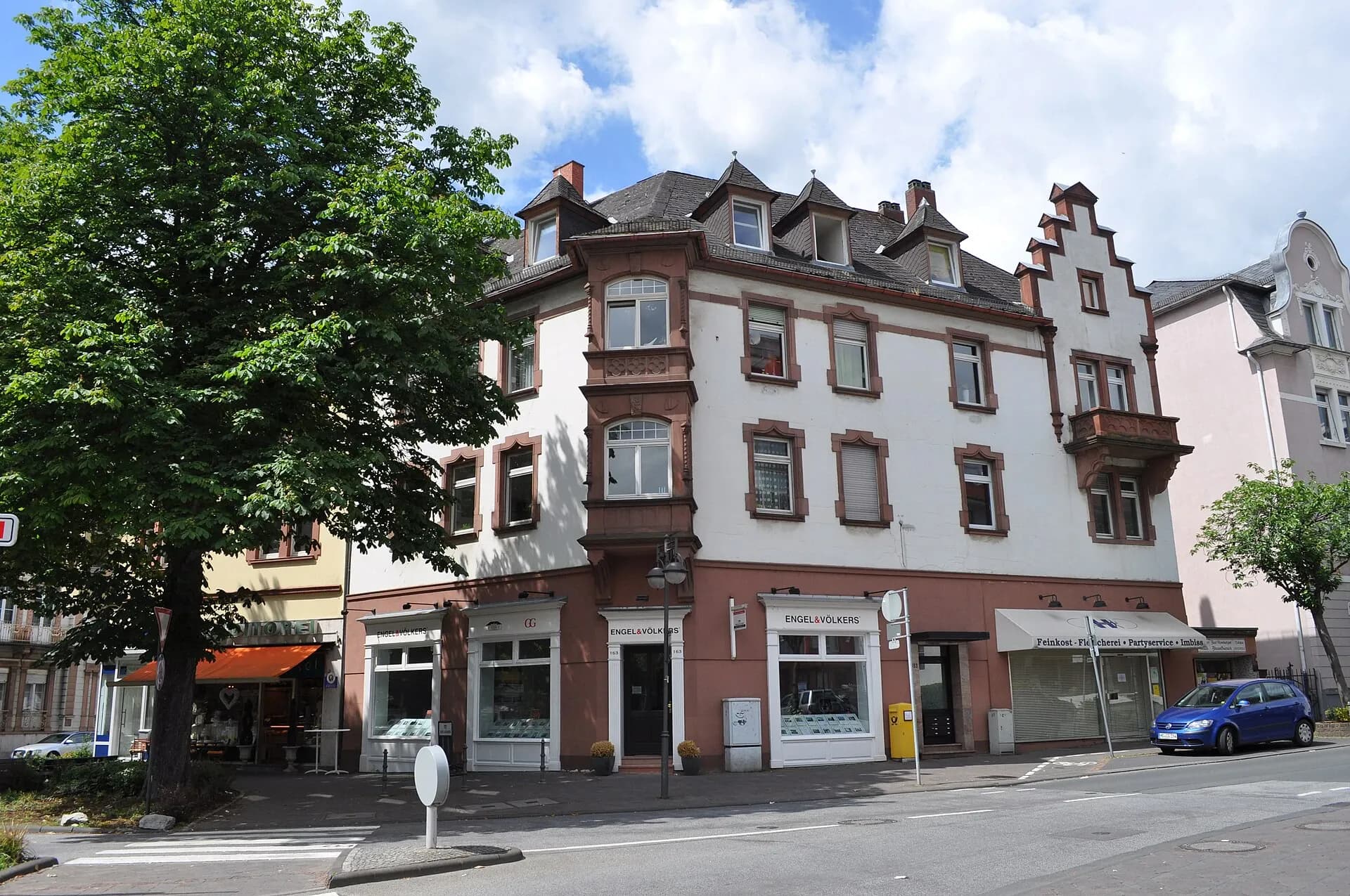 Geschäftshaus an der Louisenstraße in Bad Homburg-Gonzenheim