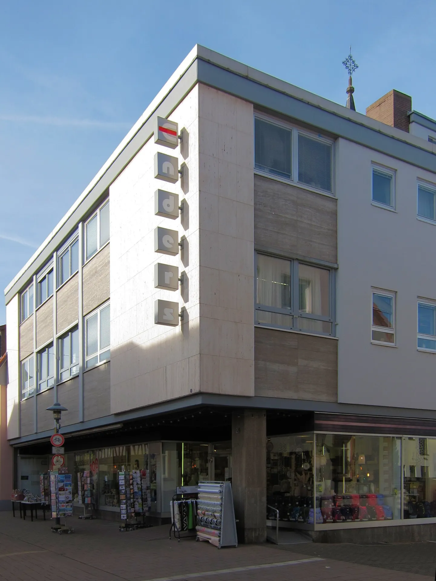 Geschäftshaus der Nachkriegszeit in Dieburg