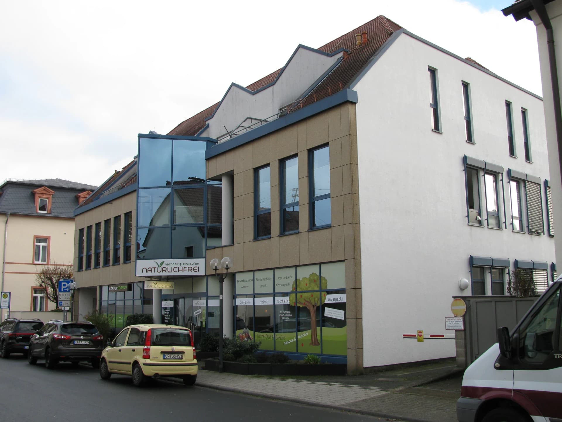 Geschäftshaus an der Waldstraße in Dreieich-Dreieichenhain