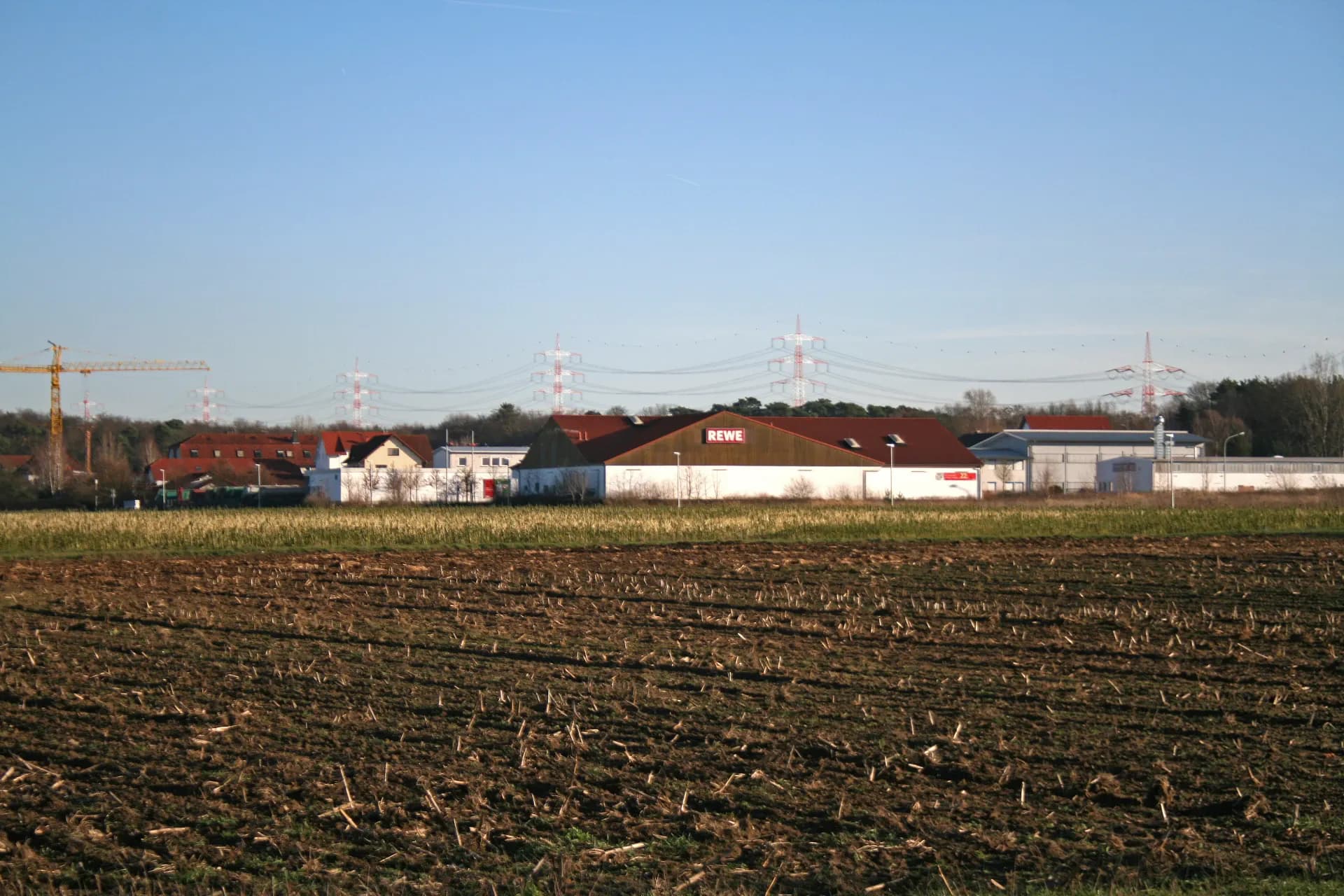 Gewerbegebiet in Erzhausen