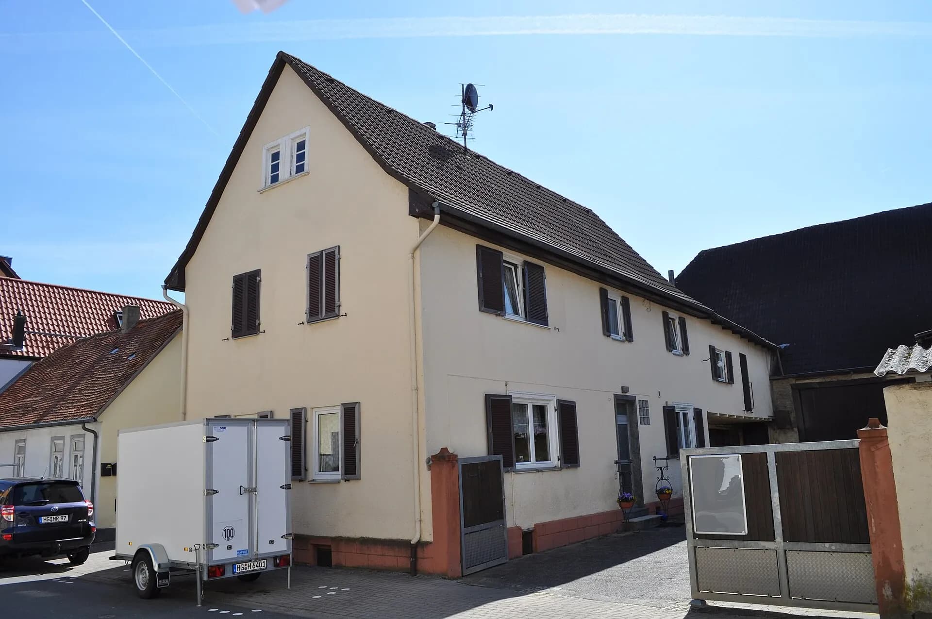 Giebelhaus in der Zehntgasse in Bad Homburg-Ober-Eschbach