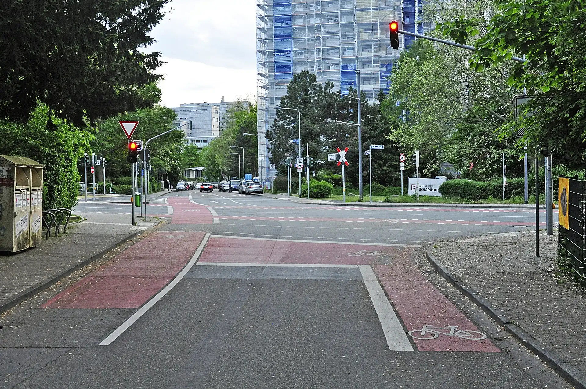 Gießener Straße in Frankfurt
