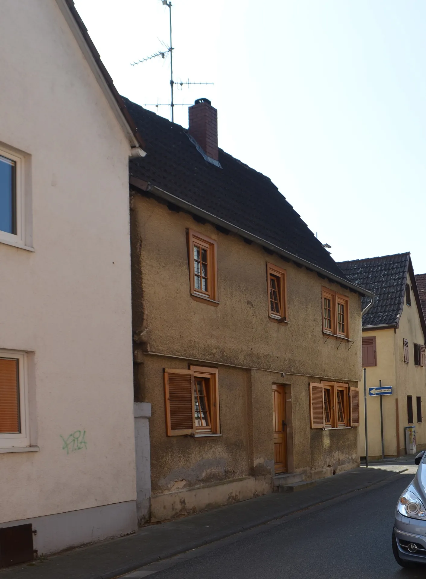 Giebelseite des Wohnhauses Goethestraße 10 in Kriftel