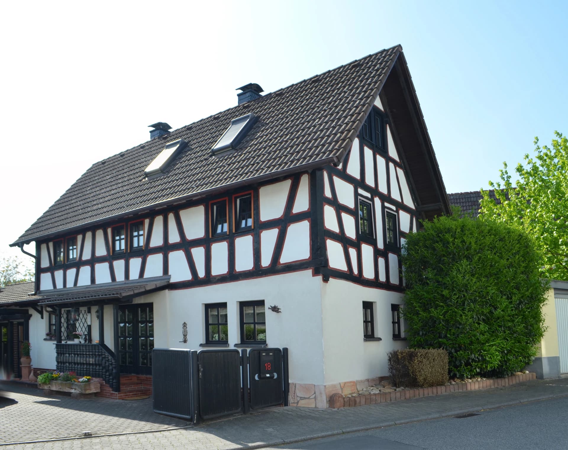 Fachwerkhaus in der Goethestraße 18 in Kriftel