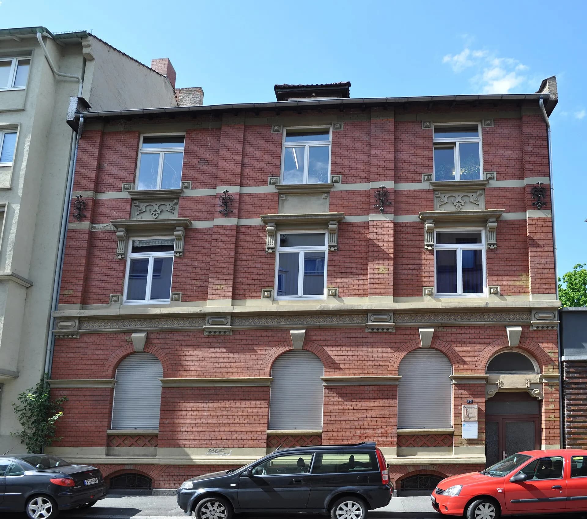 Backsteinhaus Goethestraße 23 in Offenbach