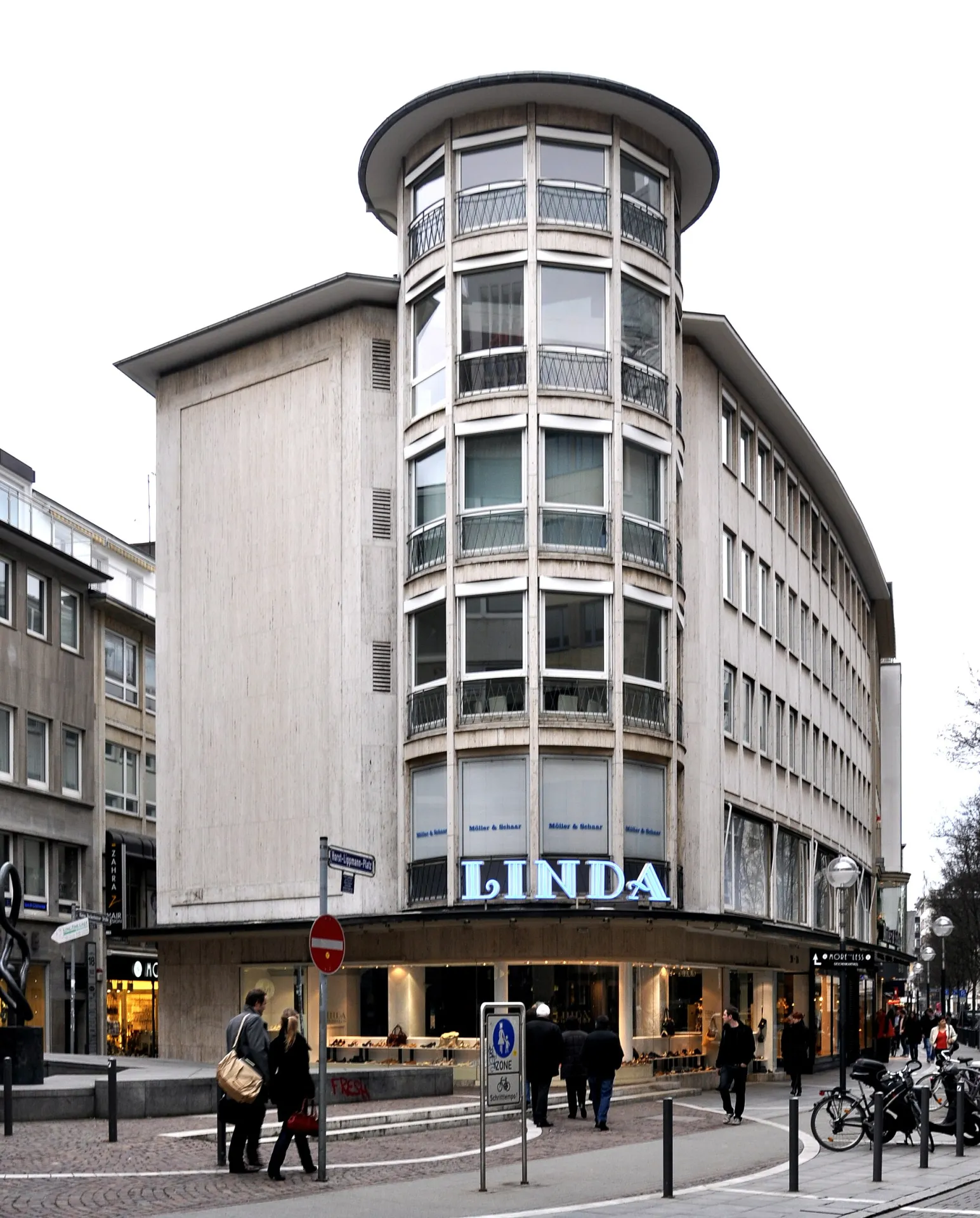 Geschäftshaus an der Goethestraße in der Frankfurter Innenstadt